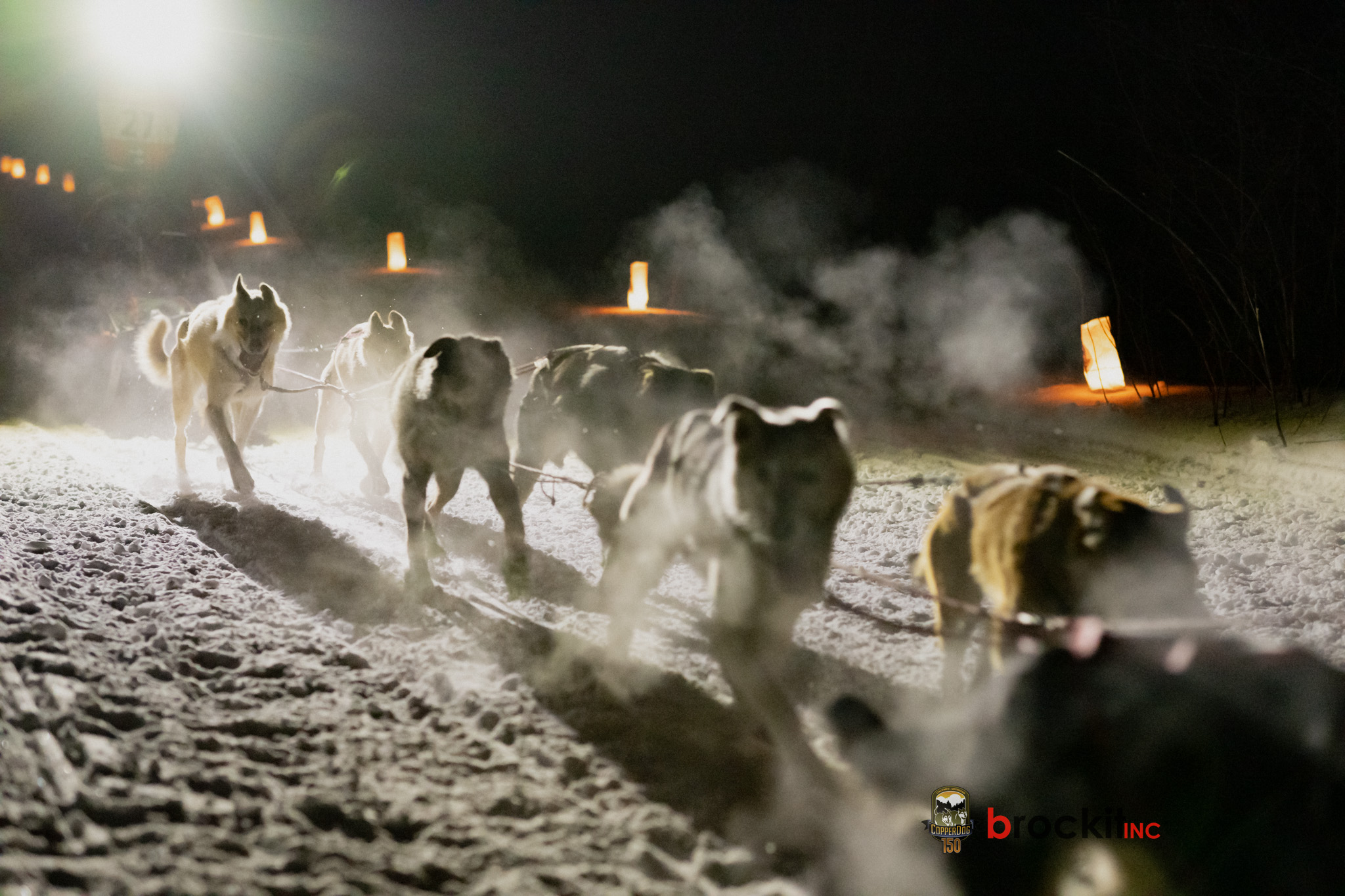 2023 CopperDog 150 sled dog race in Michigan's U.P.