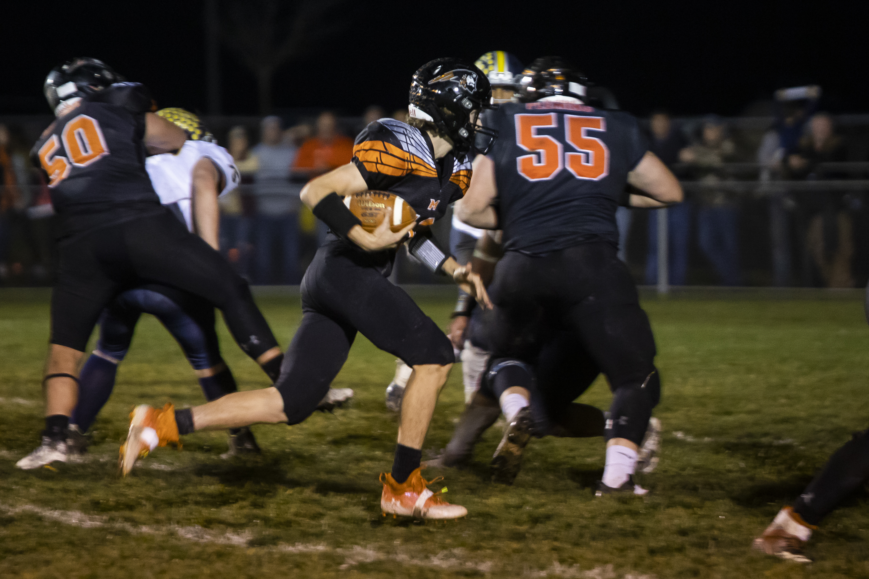 Merrill High School football hosts Breckenridge High School - mlive.com