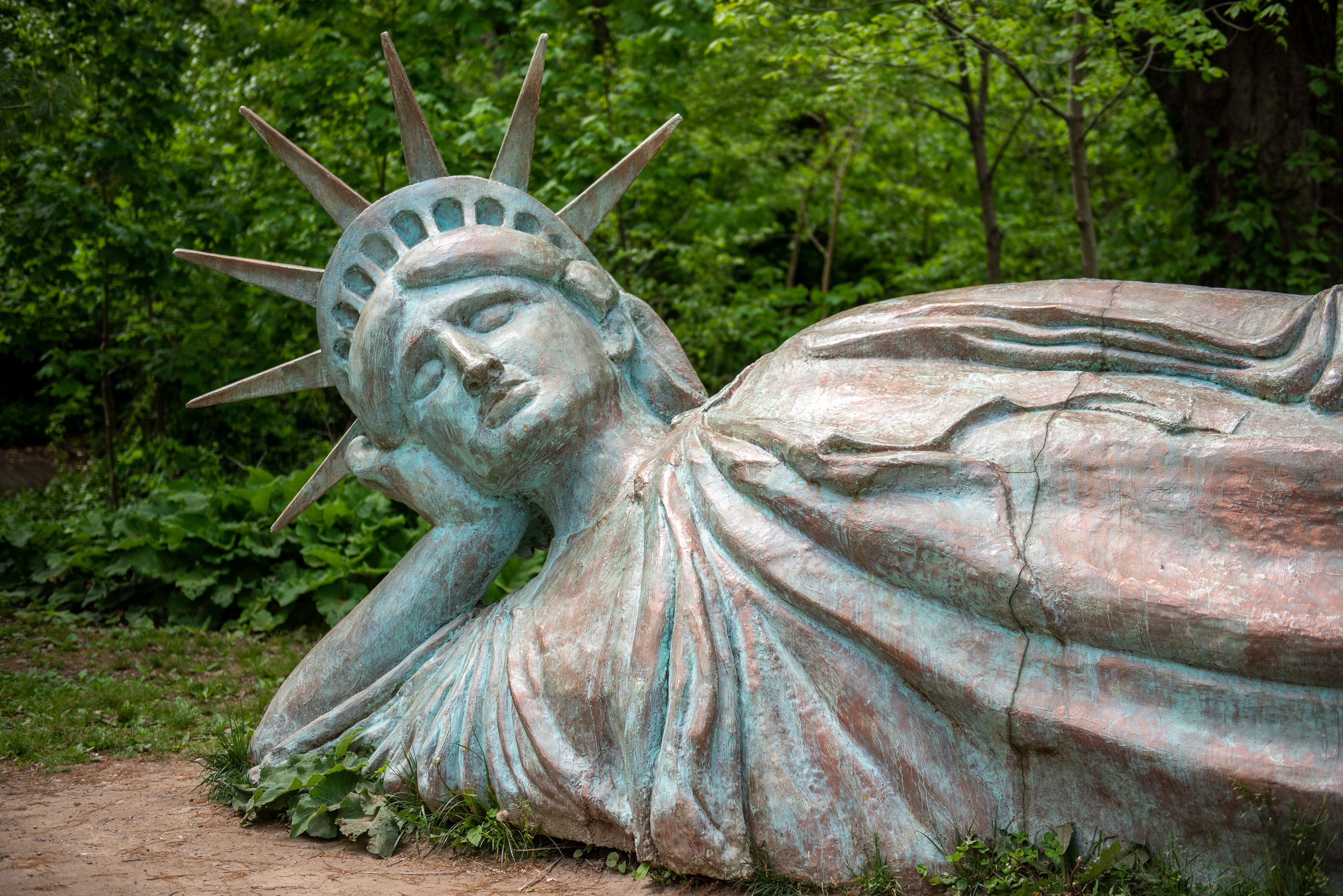 激レア　ドルガバ　Statue of Liberty tanktop Liberty Goddes Statue of Liberty Mascot Figure Japanese Toy From