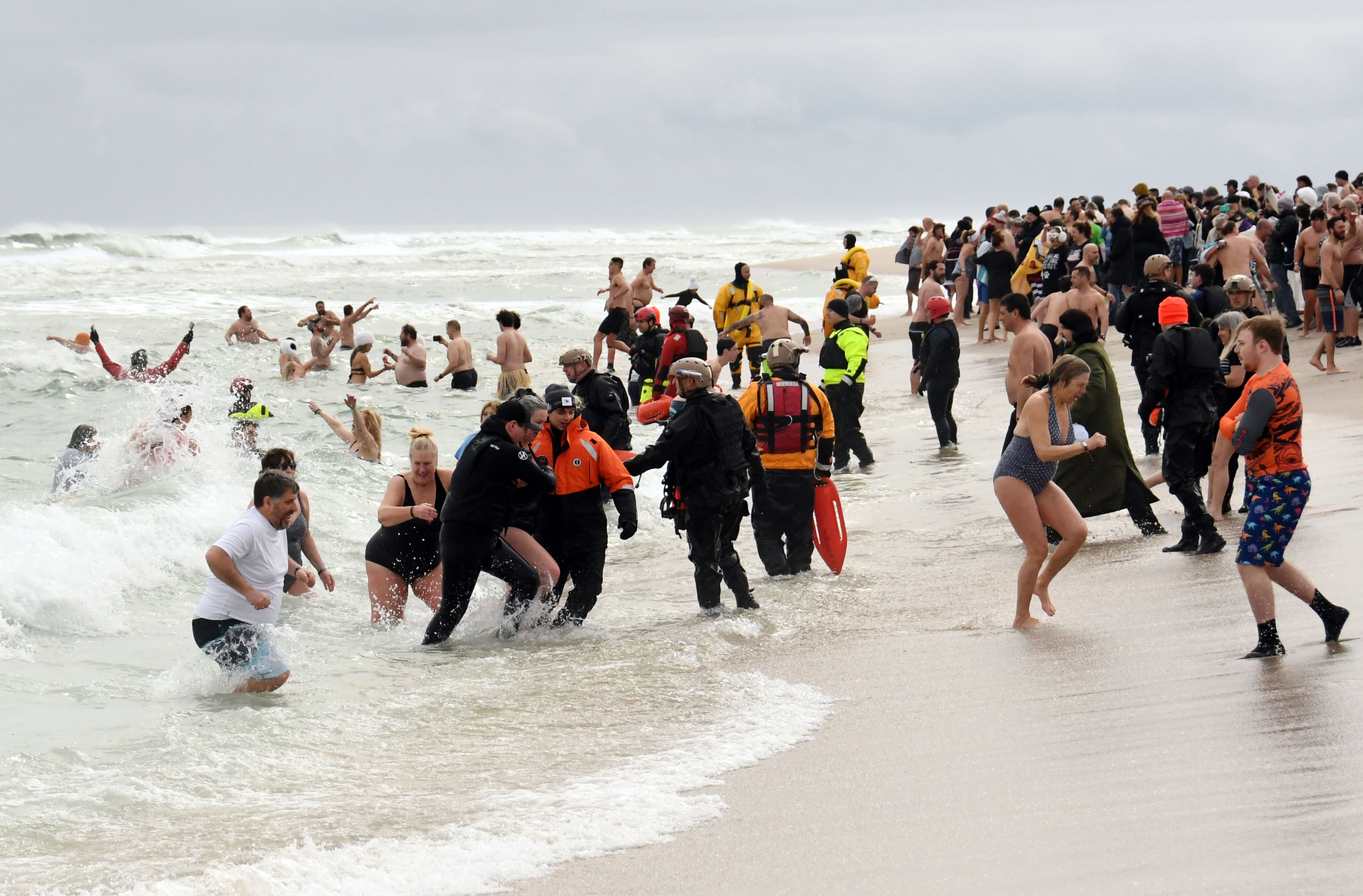 31st Polar Bear Plunge at Seaside Heights