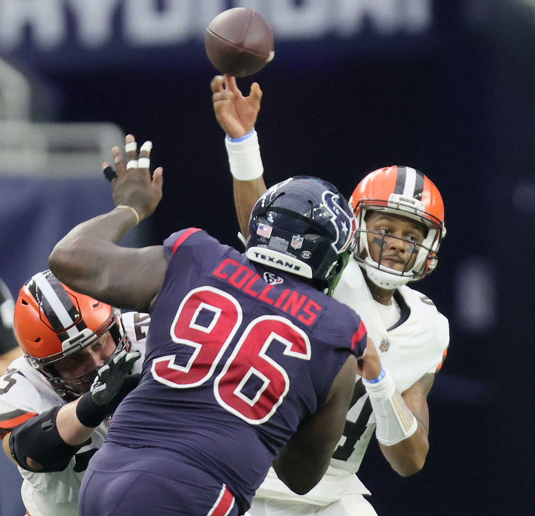Cleveland Browns quarterback Deshaun Watson vs. Houston Texans