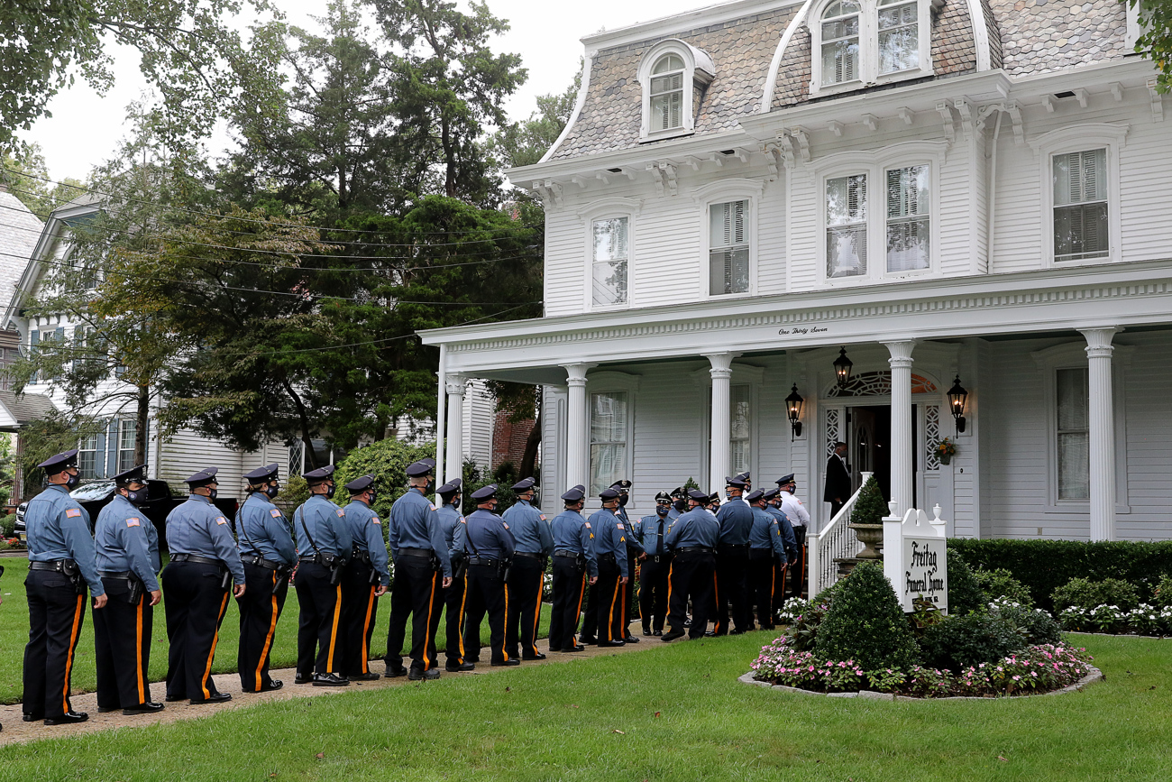 Funeral for Bridgeton Police Officer Sean C. Peek, September 11, 2020