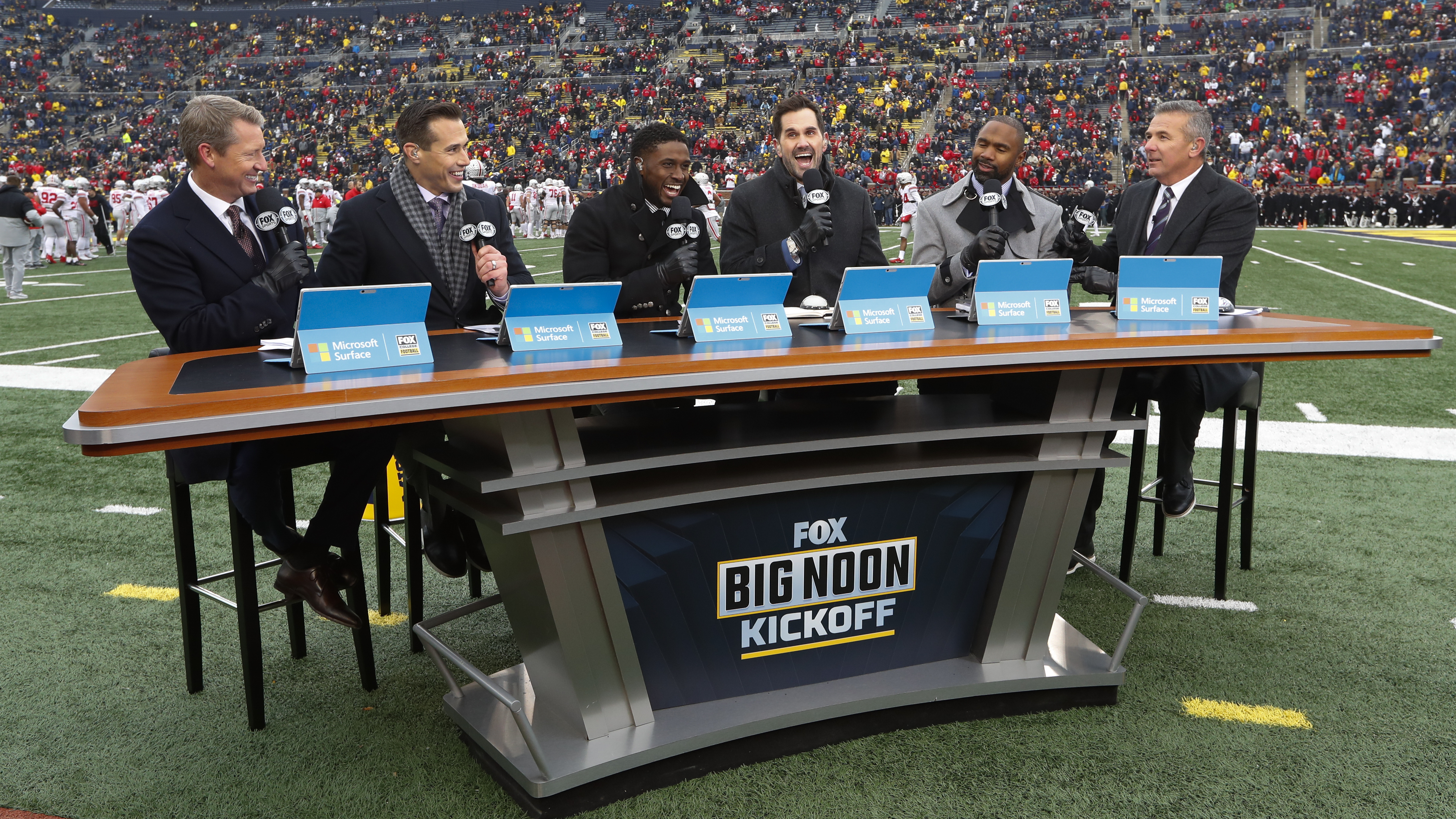 FOX NFL Pregame Show and Broadcast Booth Roster