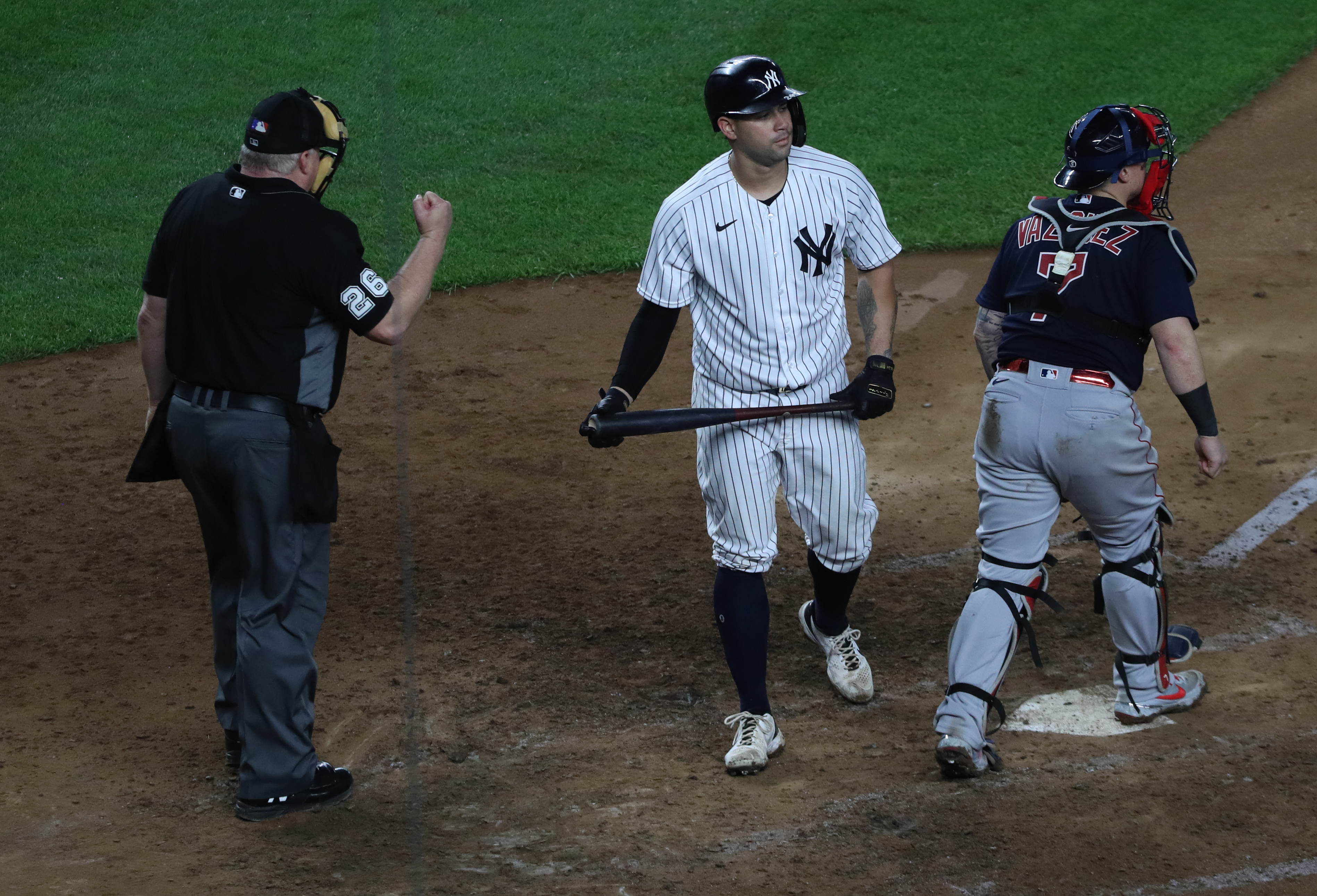 What do Yankees fans do when their team stinks and the Red Sox come to  town? They boo both 