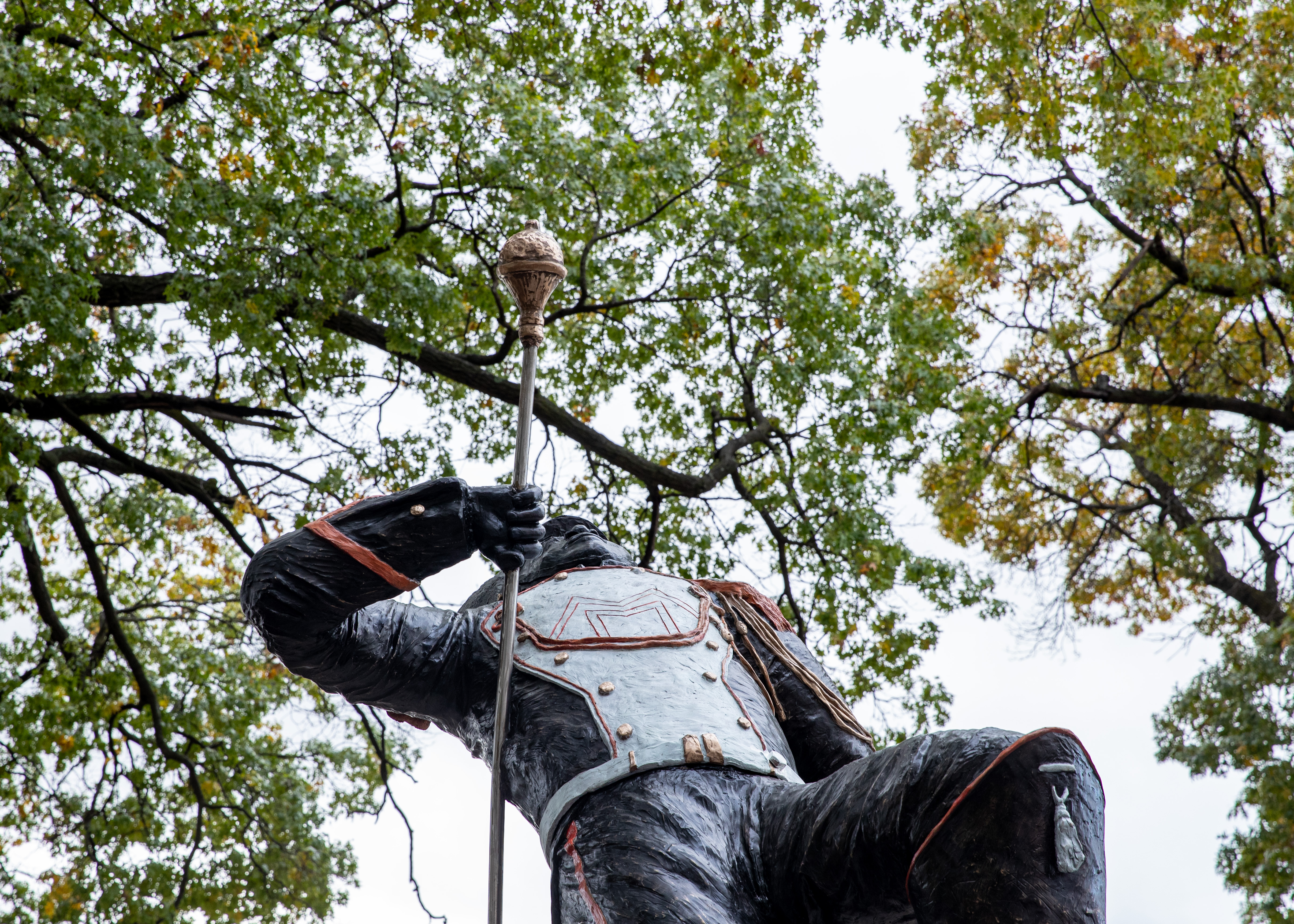 Band Together' sculpture dedicated in Muskegon Heights - mlive.com