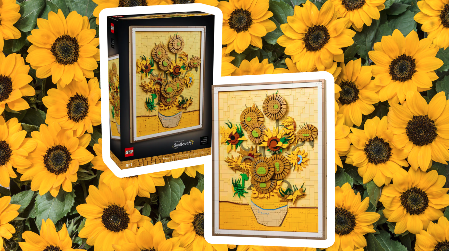 Just announced: LEGO is releasing Vincent van Gogh's Sunflowers Just announced: LEGO is releasing Vincent van Gogh's Sunflowers