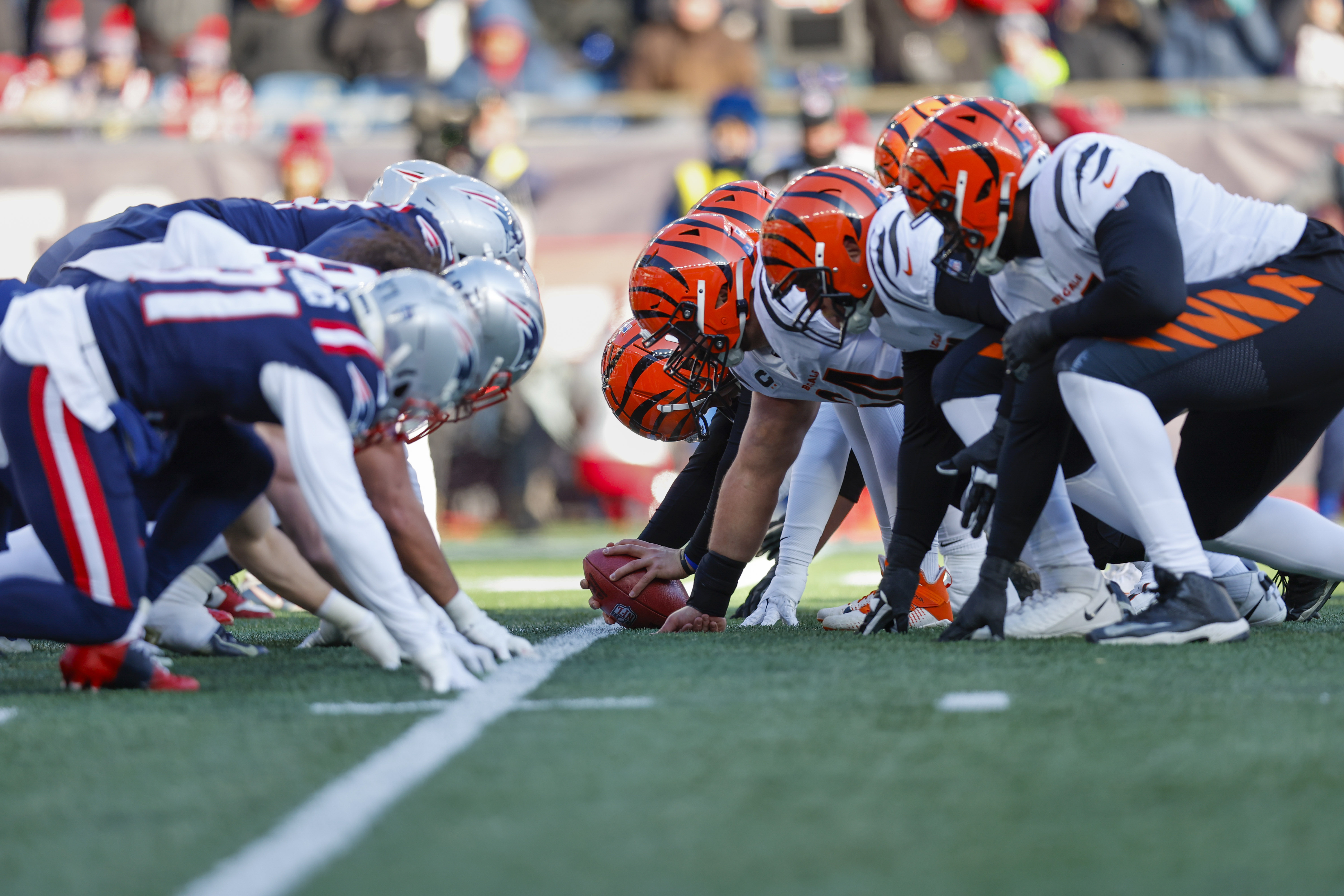 Offensive line feeds off negativity to help keep Bengals afloat