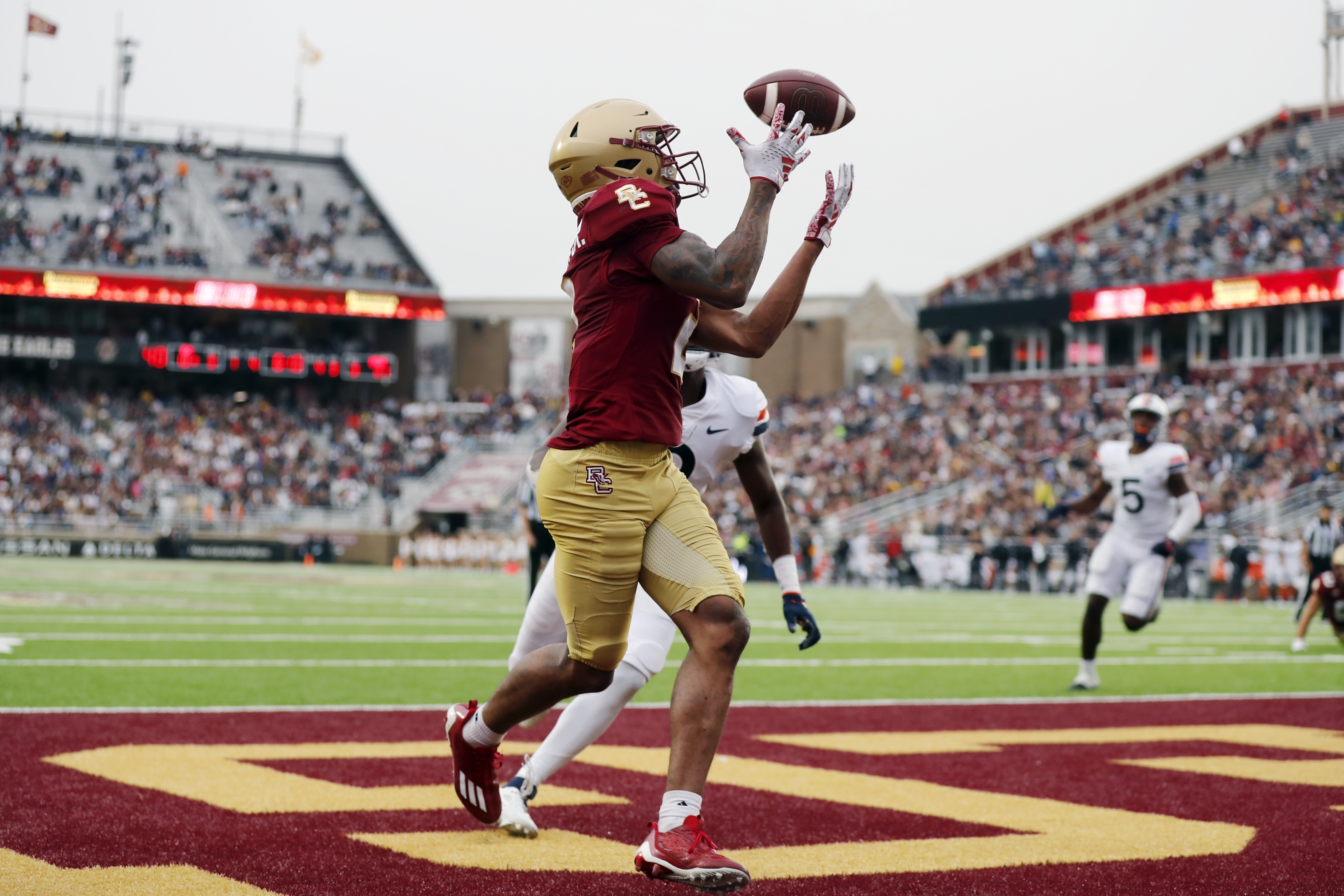 Boston College Eagles NCAA Champion Game Worn Football Jersey