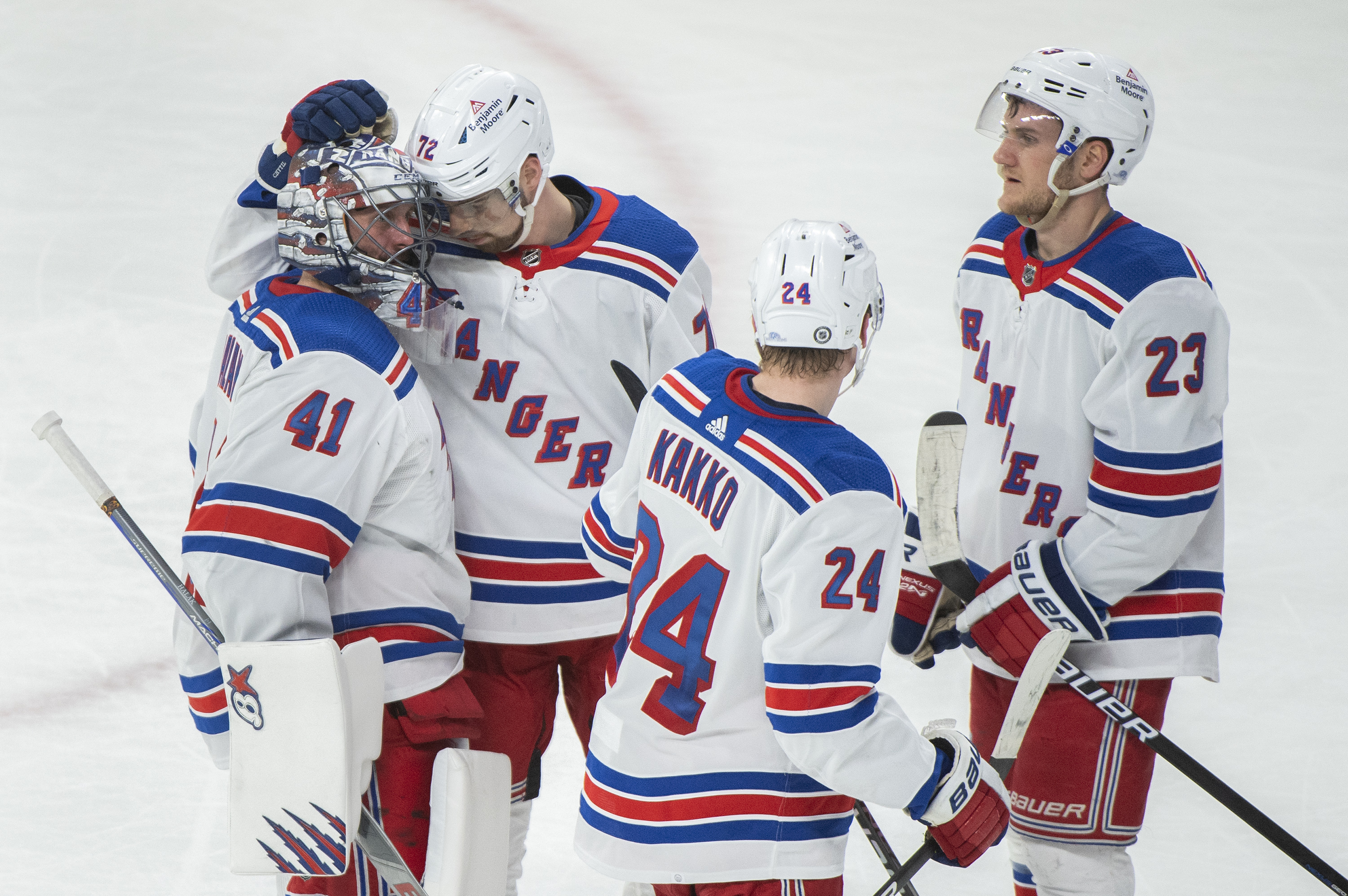 New Jersey Devils knock off New York Rangers with 3-2 OT win 