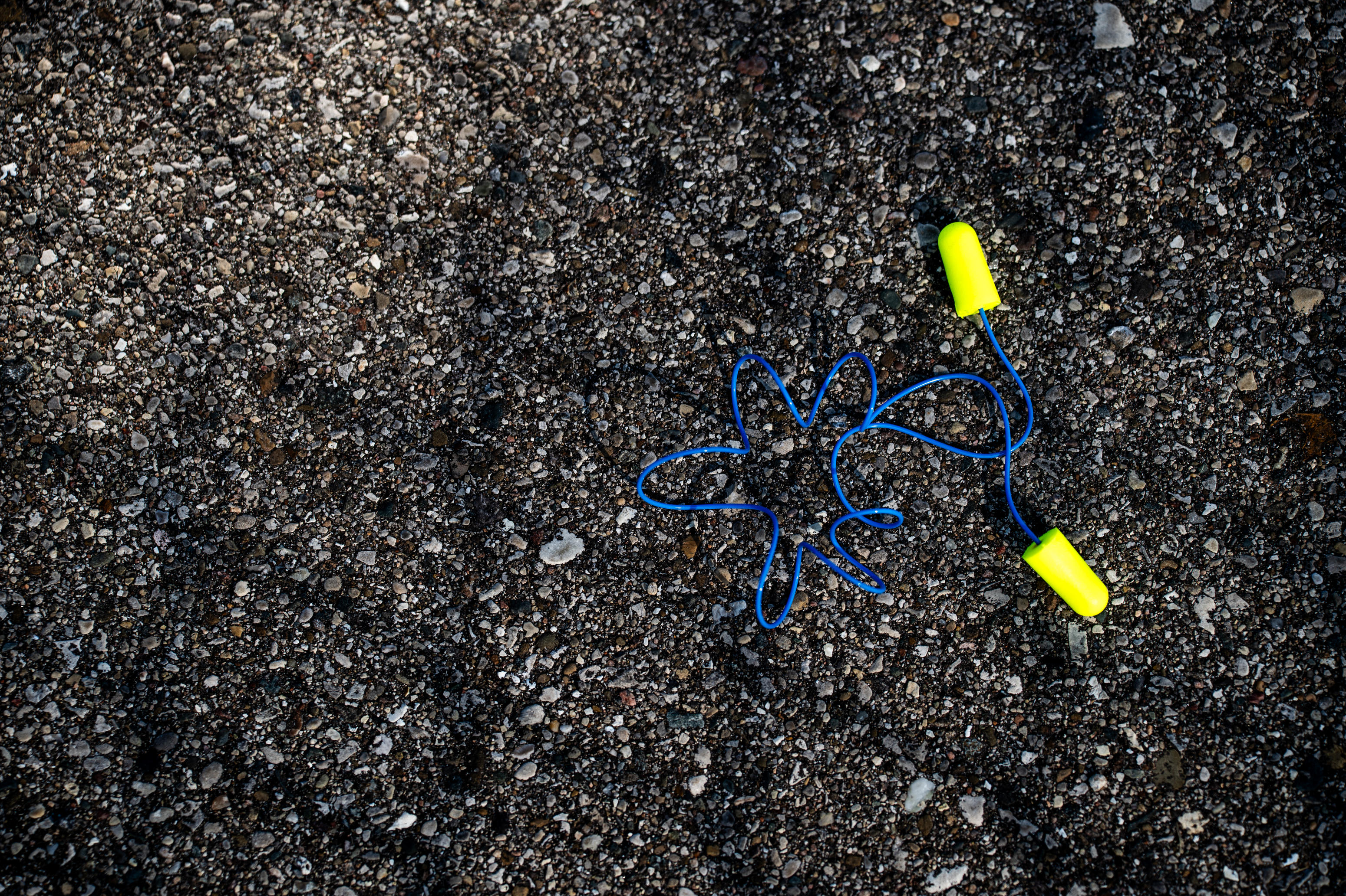 Day and night inside the infield at Michigan International Speedway ...