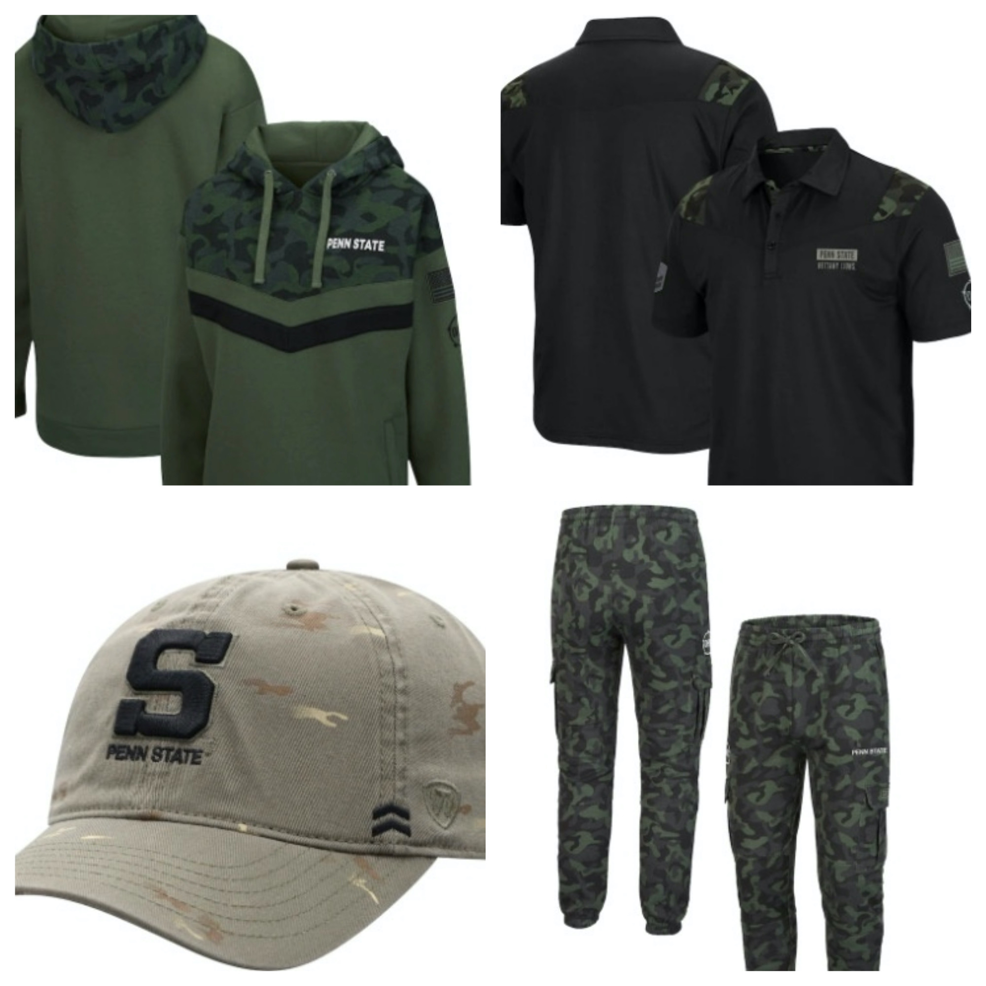 Penn State military appreciation gear 