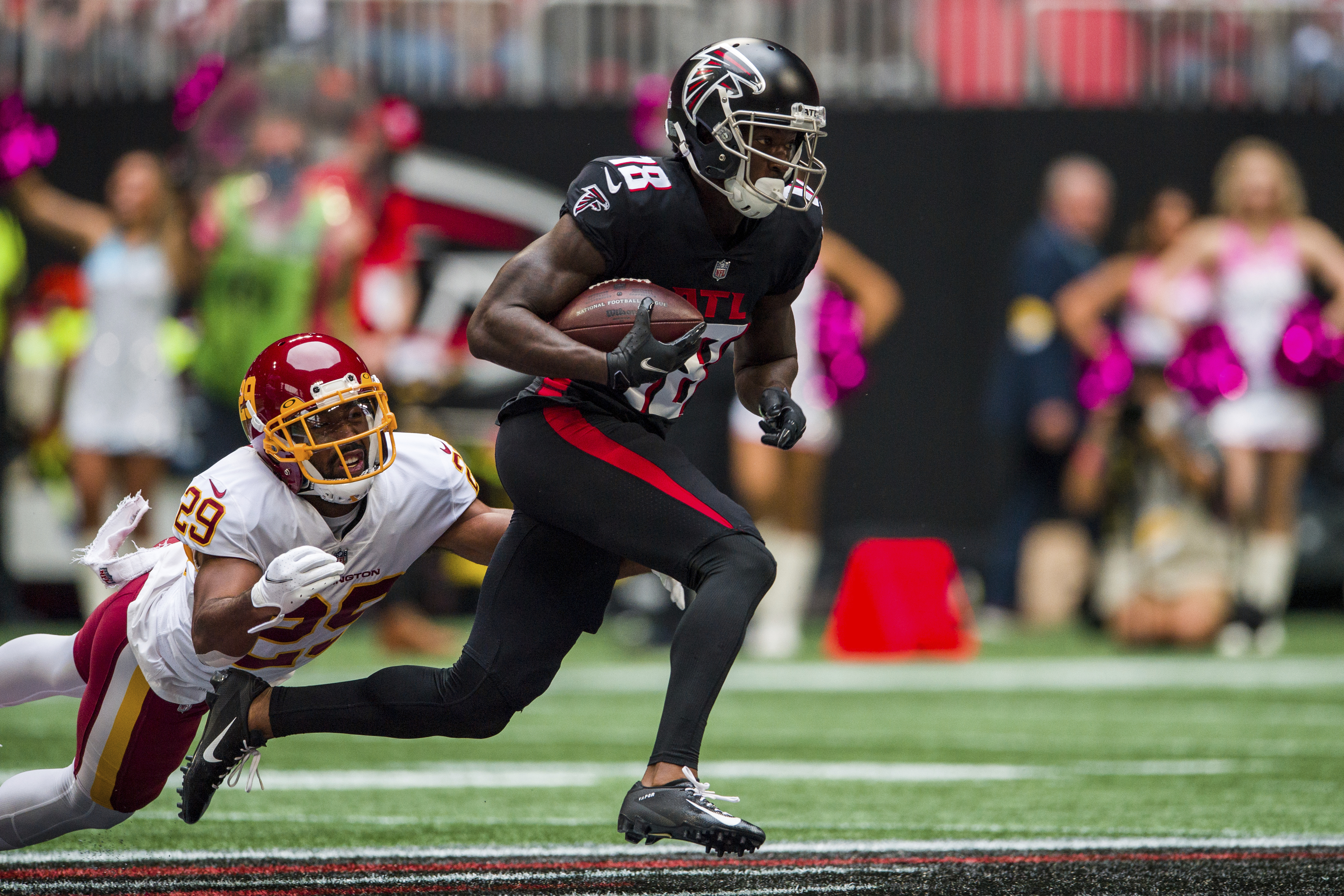 Atlanta Falcons WR Calvin Ridley suspended for betting on NFL games,  including his own, reports say