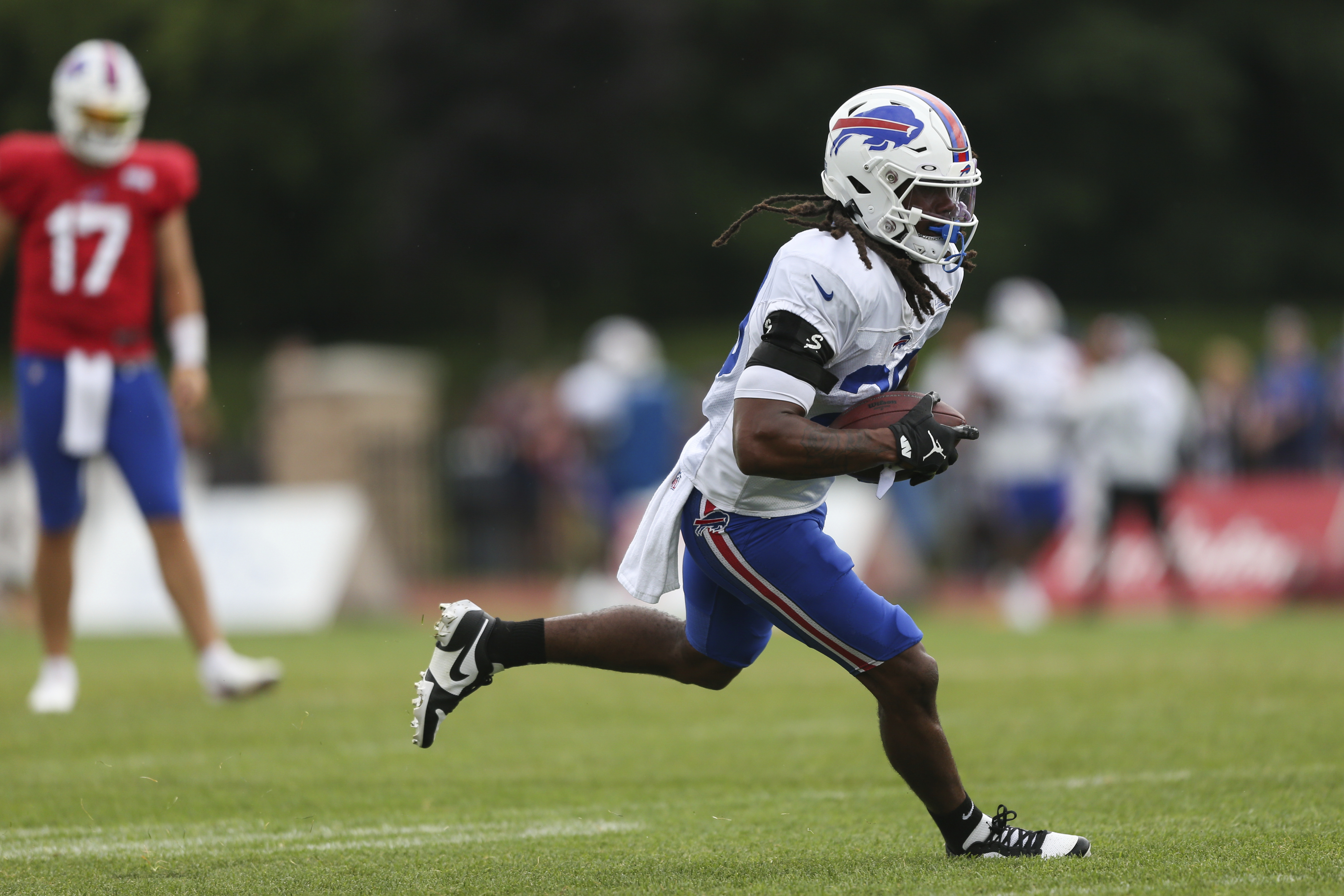 Bills' James Cook separated himself as starting RB at training camp