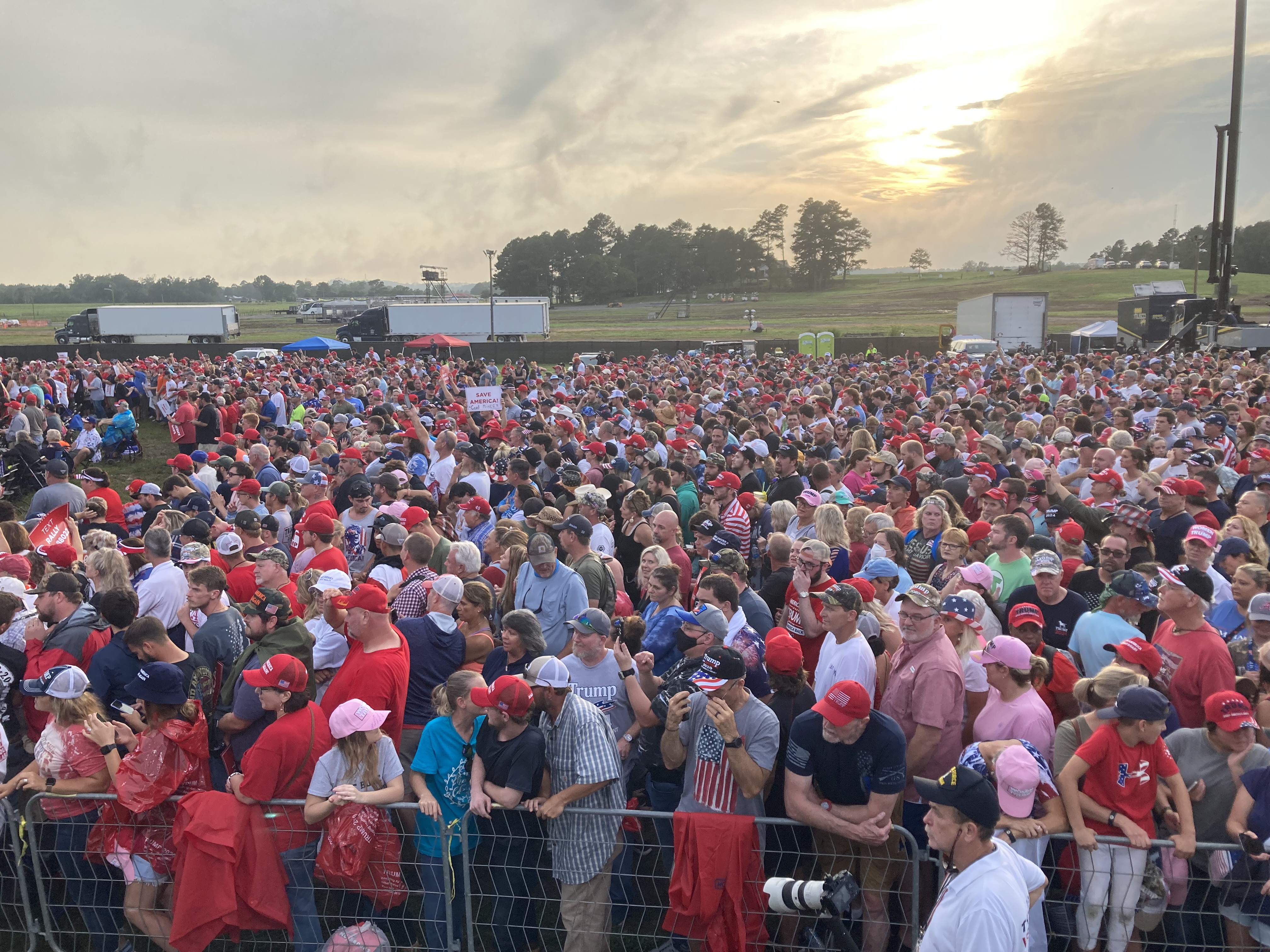 Donald Trump rally in Cullman August 2021 - al.com