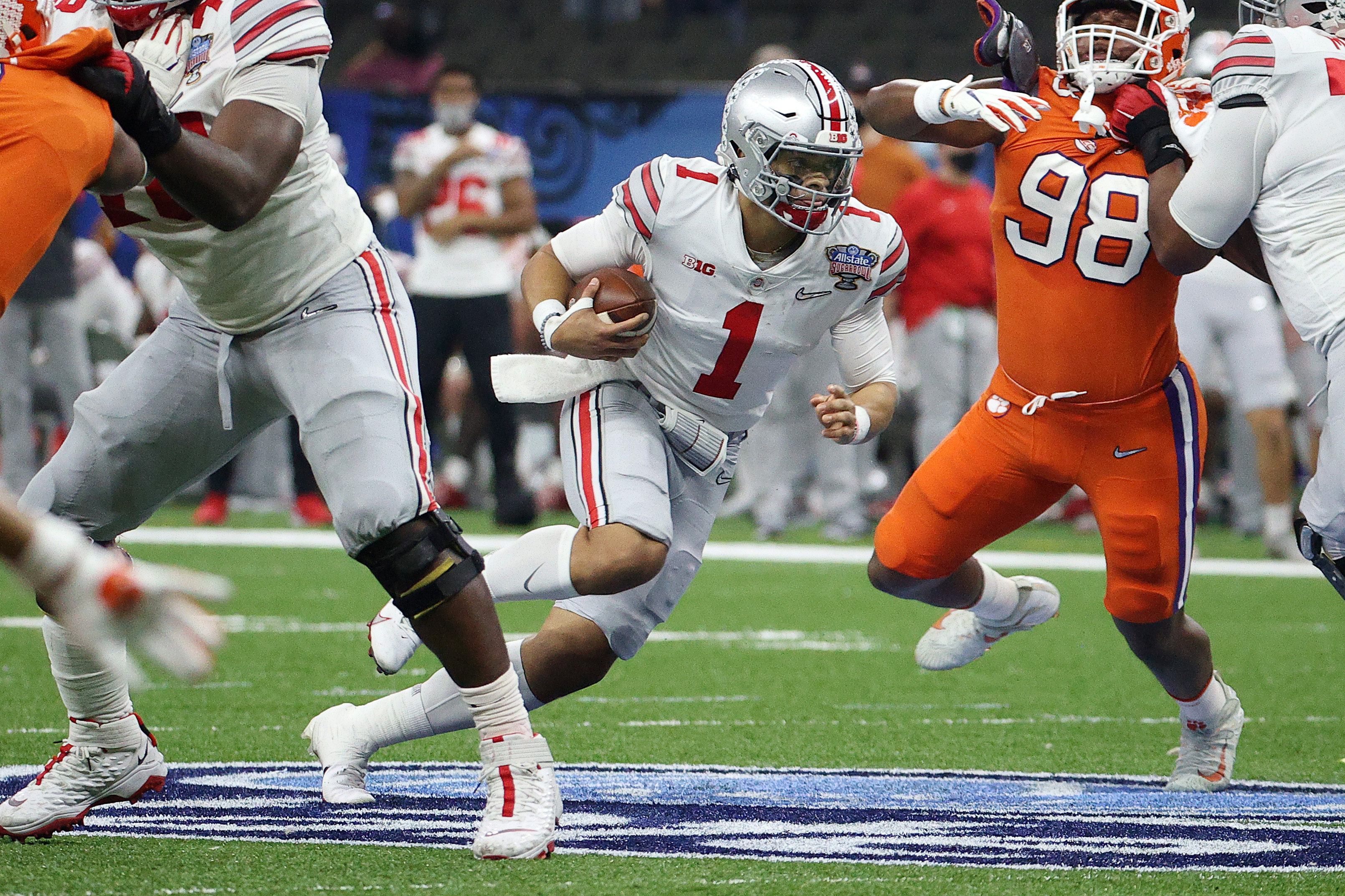 National championship game: Hobbled Justin Fields not enough for OSU