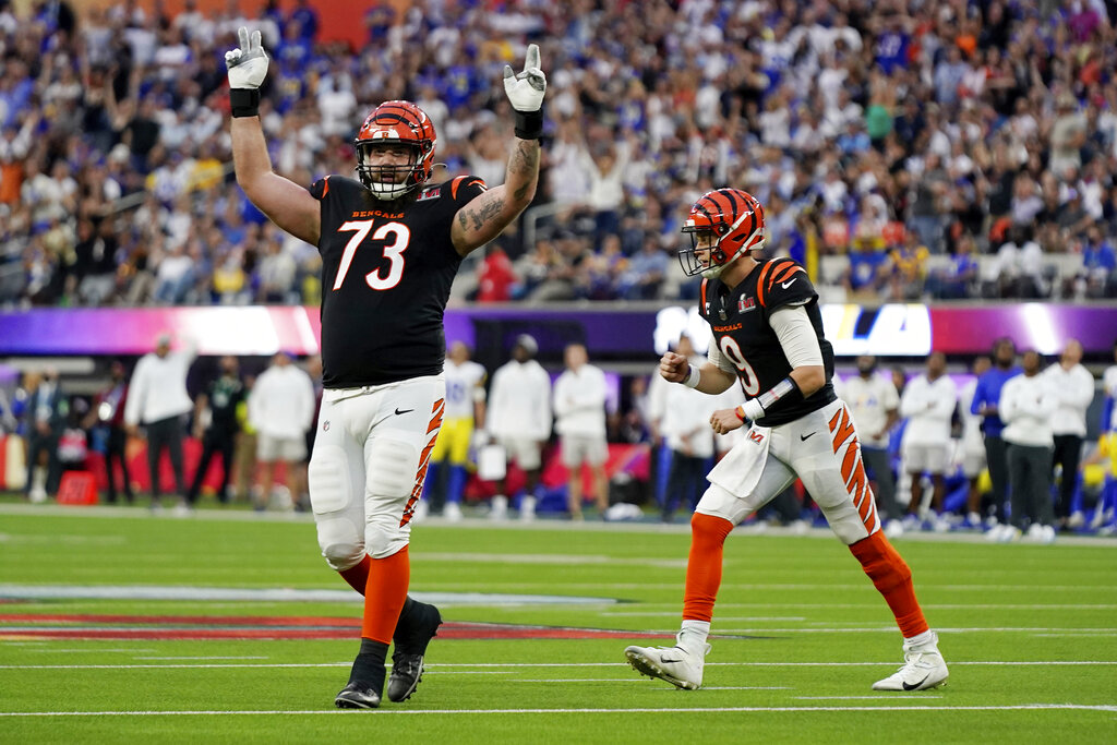 Bengals' Jonah Williams 'got some jitters out' in position switch 