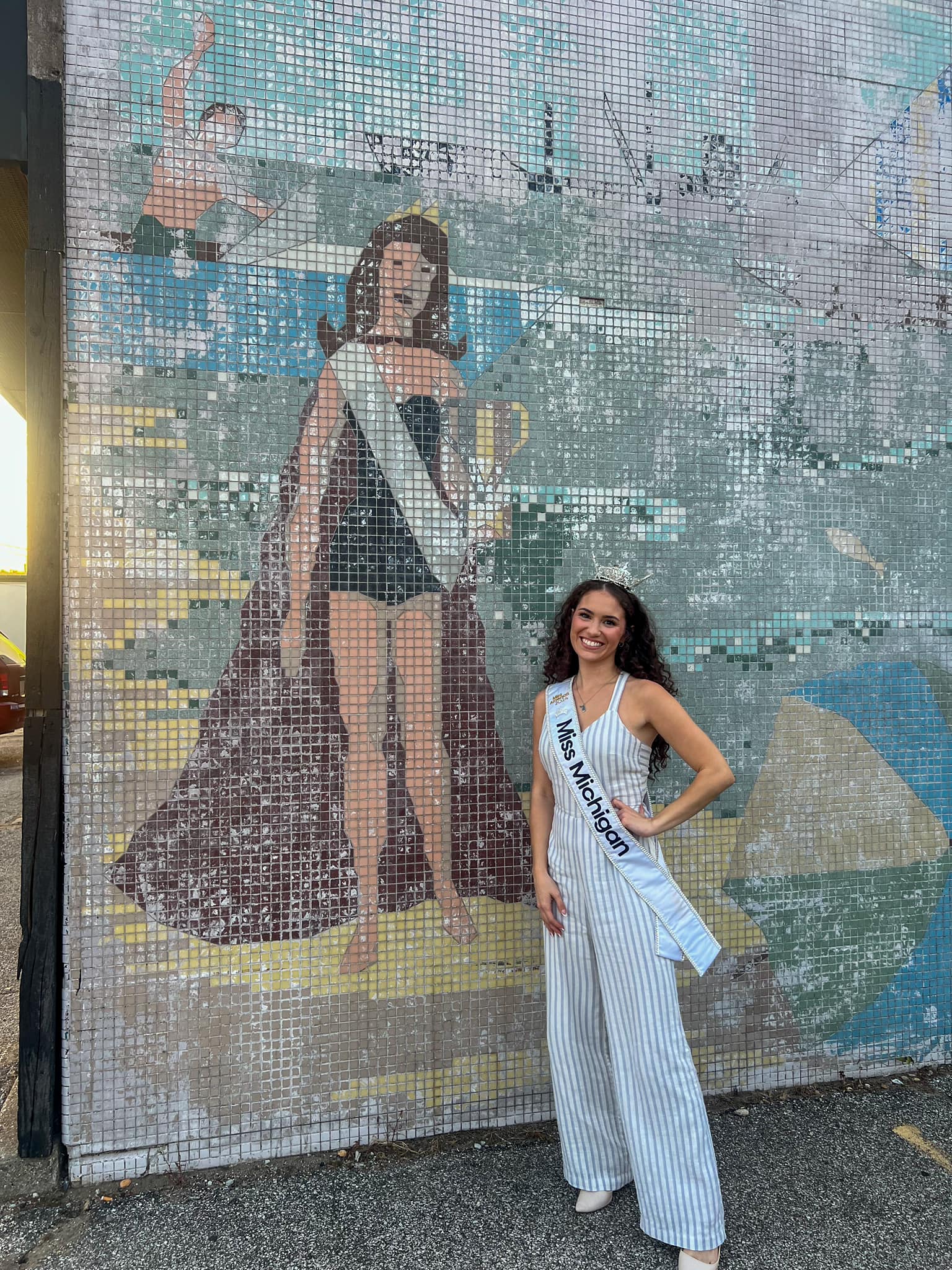 Forgotten Miss America mural in Muskegon connects pageant's past