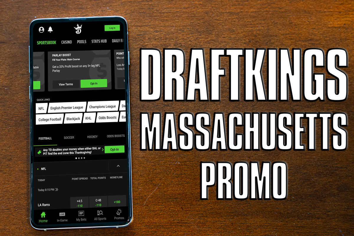 DraftKings Massachusetts: Get $200 Bonus + No Sweat SGP Everyday