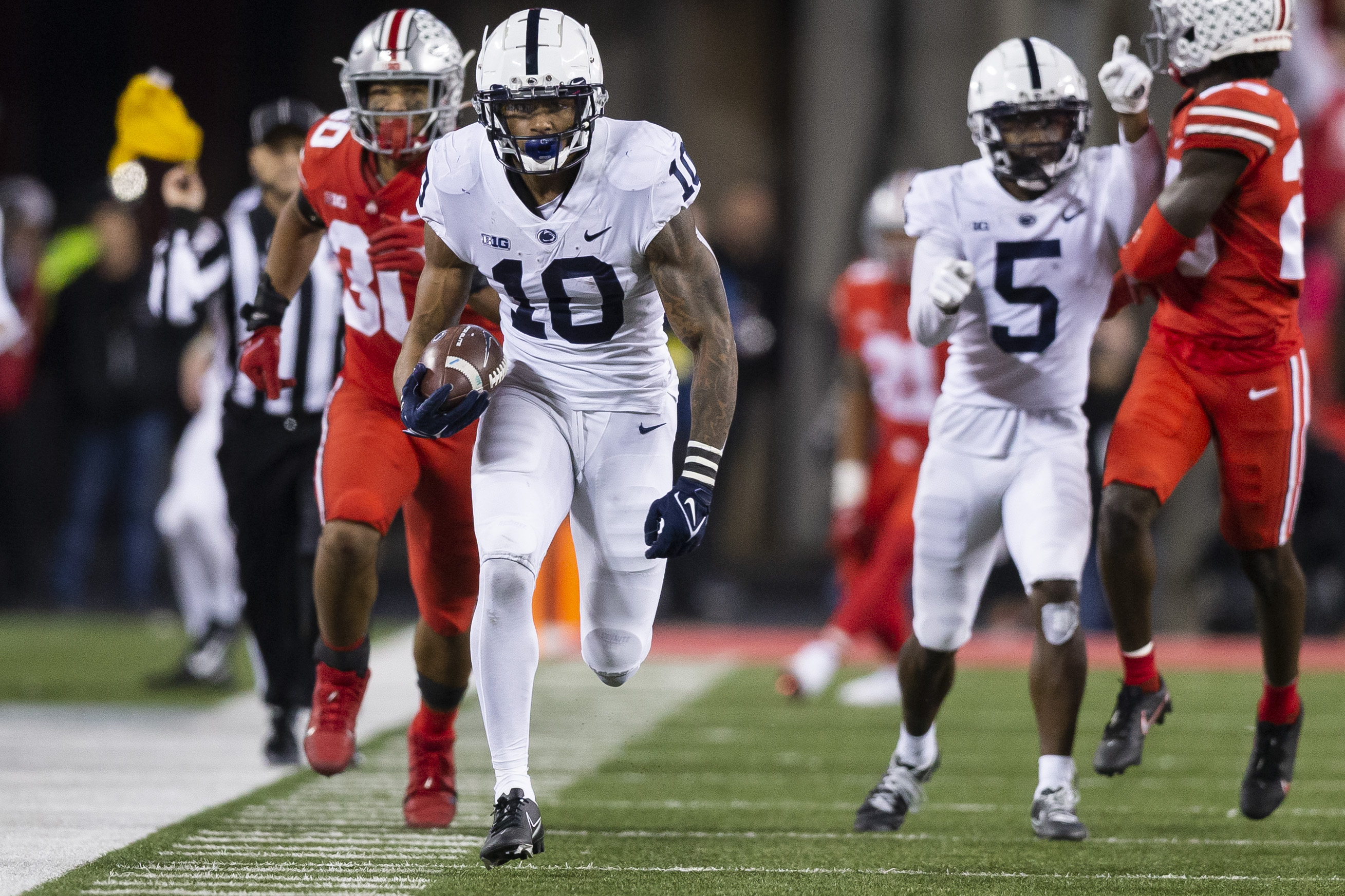 Penn State's Joey Porter vs. Ohio State's Marvin Harrison is Saturday's big  matchup: The book on Harrison 