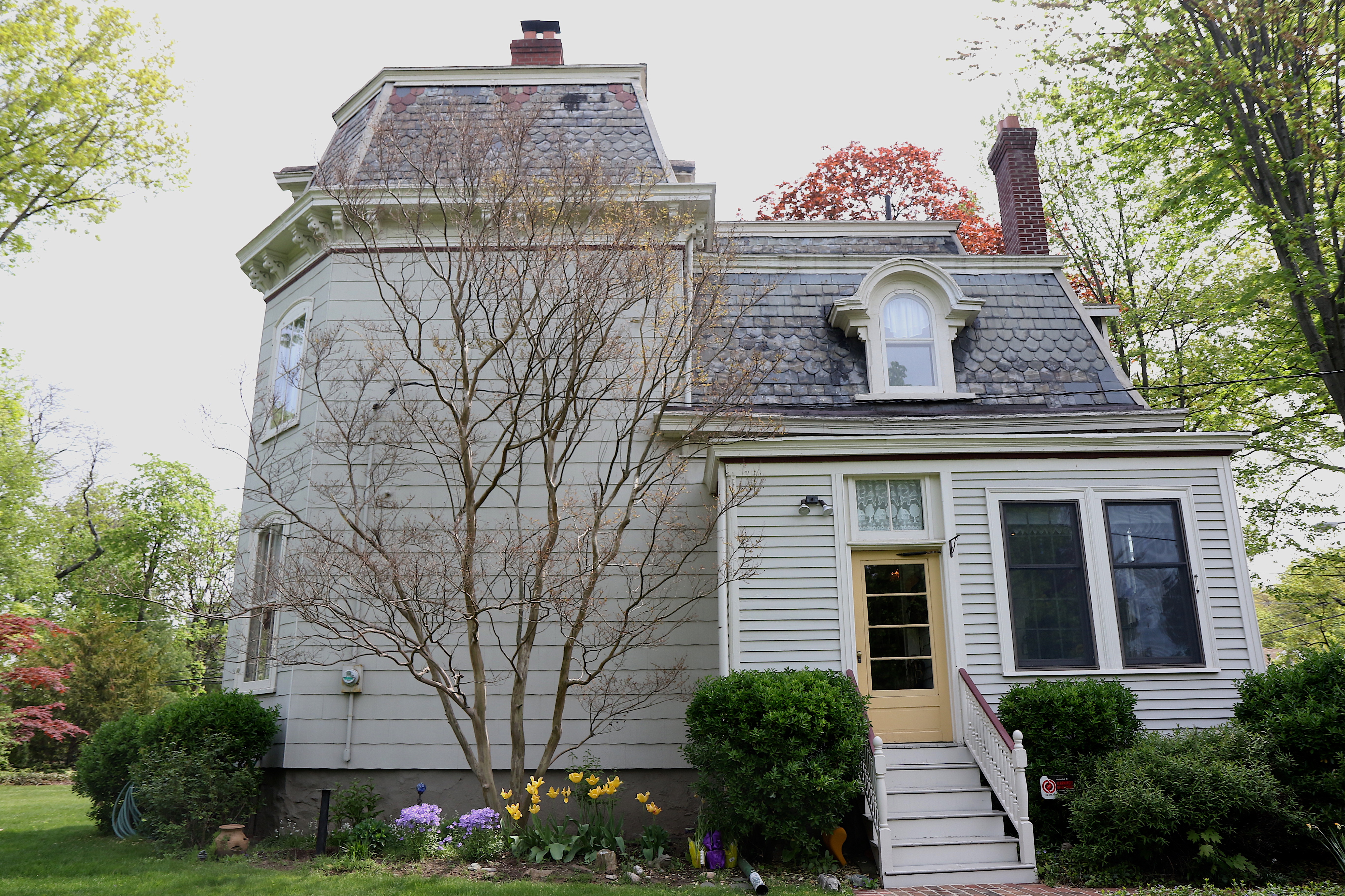 mansard style house