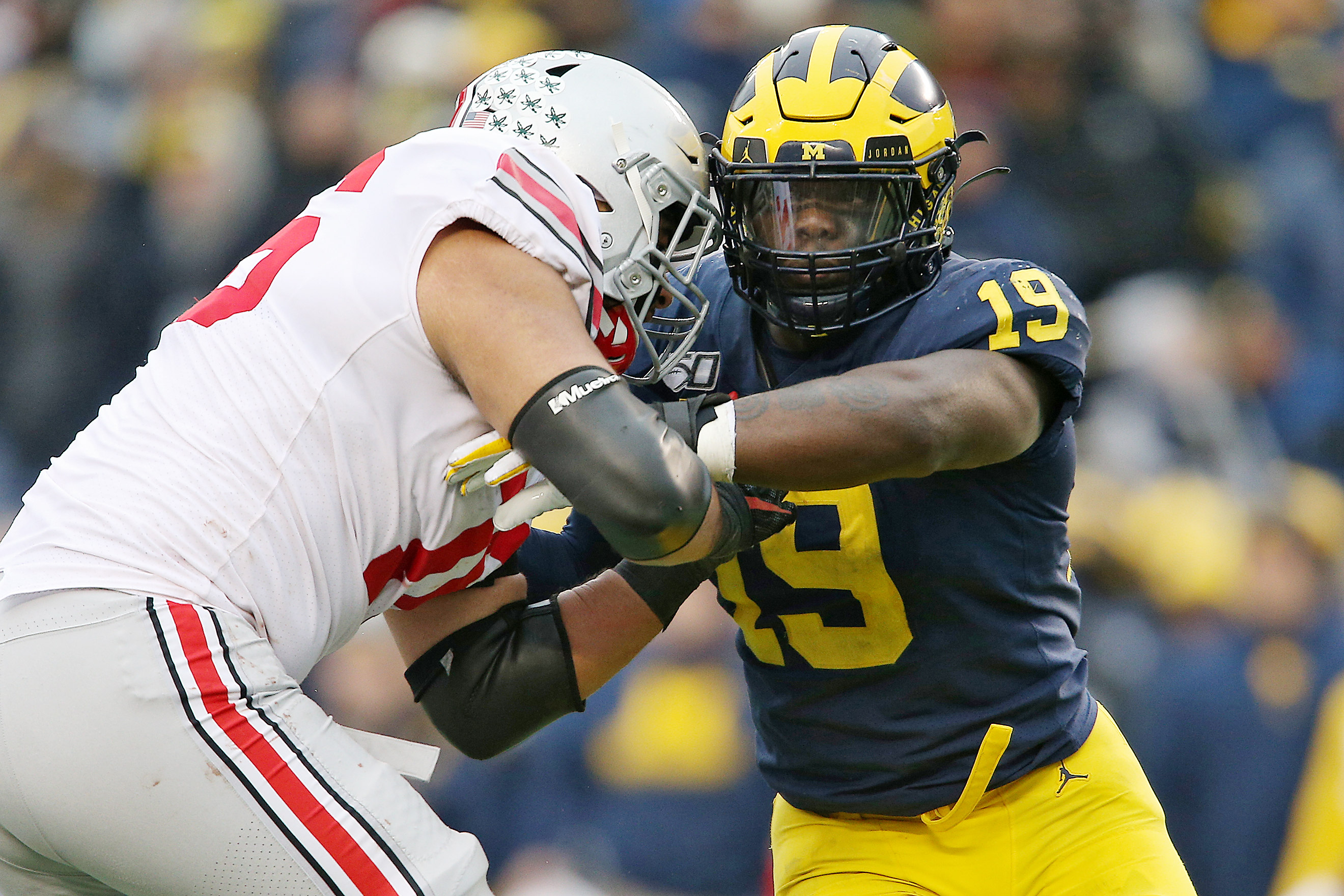 Michigan's Kwity Paye moves into top 10 in Daniel Jeremiah's latest mock  draft 