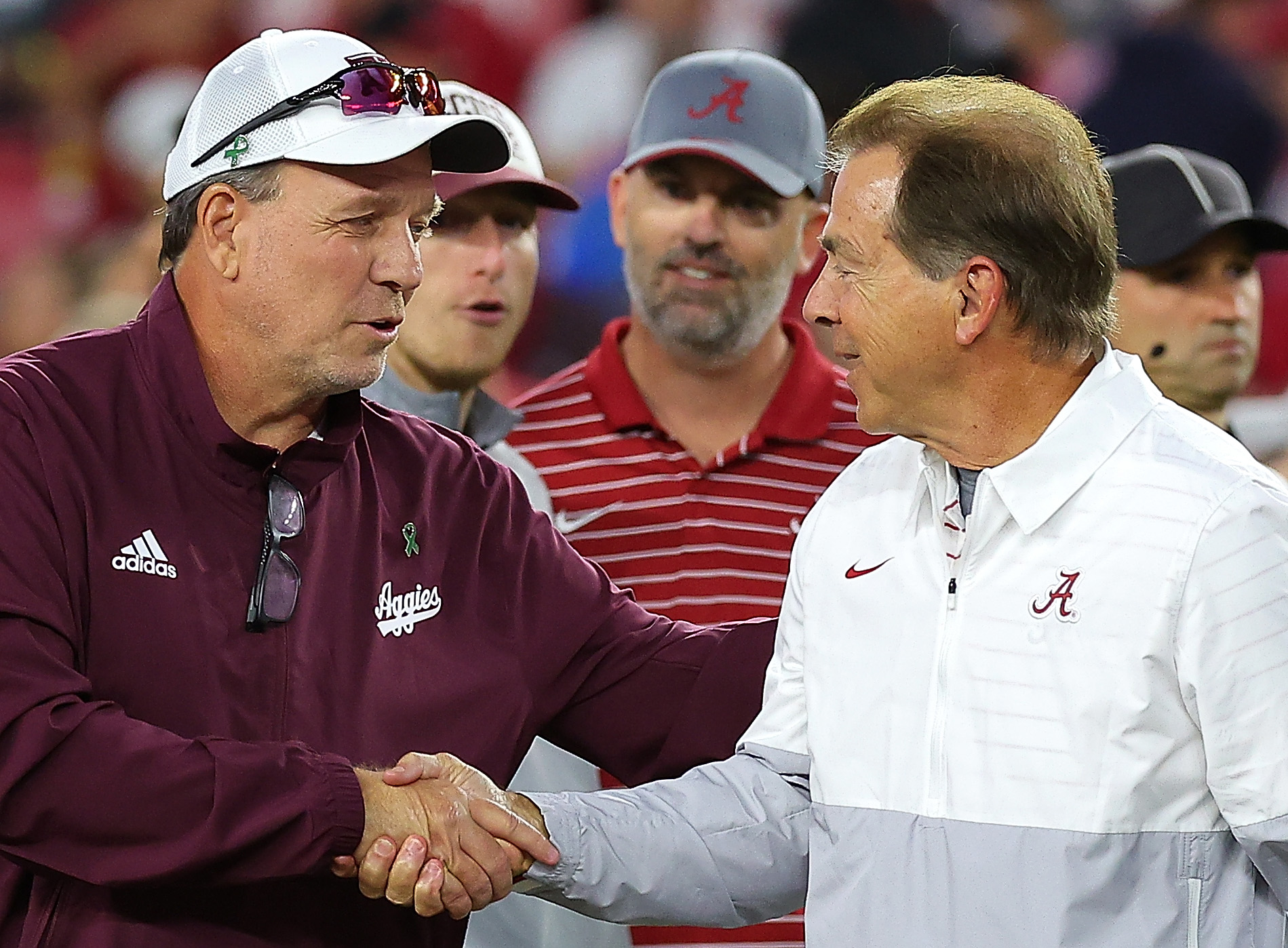 Texas A&M fan asks Jimbo Fisher to kick Nick Saban’s ‘ass’; Here’s his