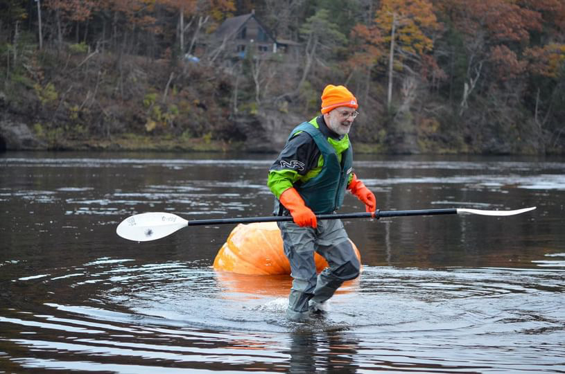Dave Rothstein Pumpkin Paddling - masslive.com