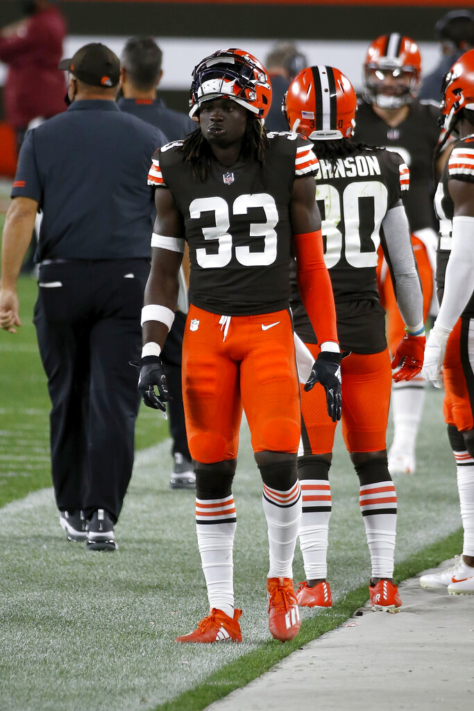 Ronnie Harrison helps distressed motorist, could do same for Browns on  Sunday 