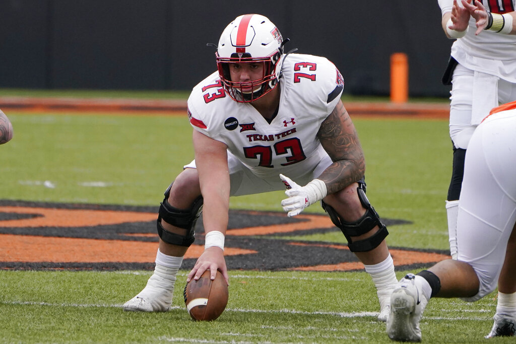 Browns select center Dawson Deaton from Texas Tech at No. 246 in