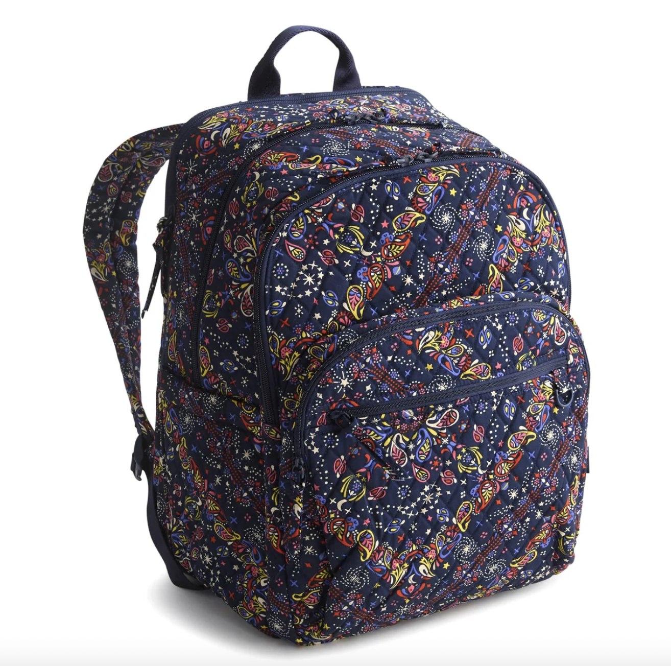 Vera Bradley Pink and Navy Patterned Backpack Set Vera Bradley Women main image 2