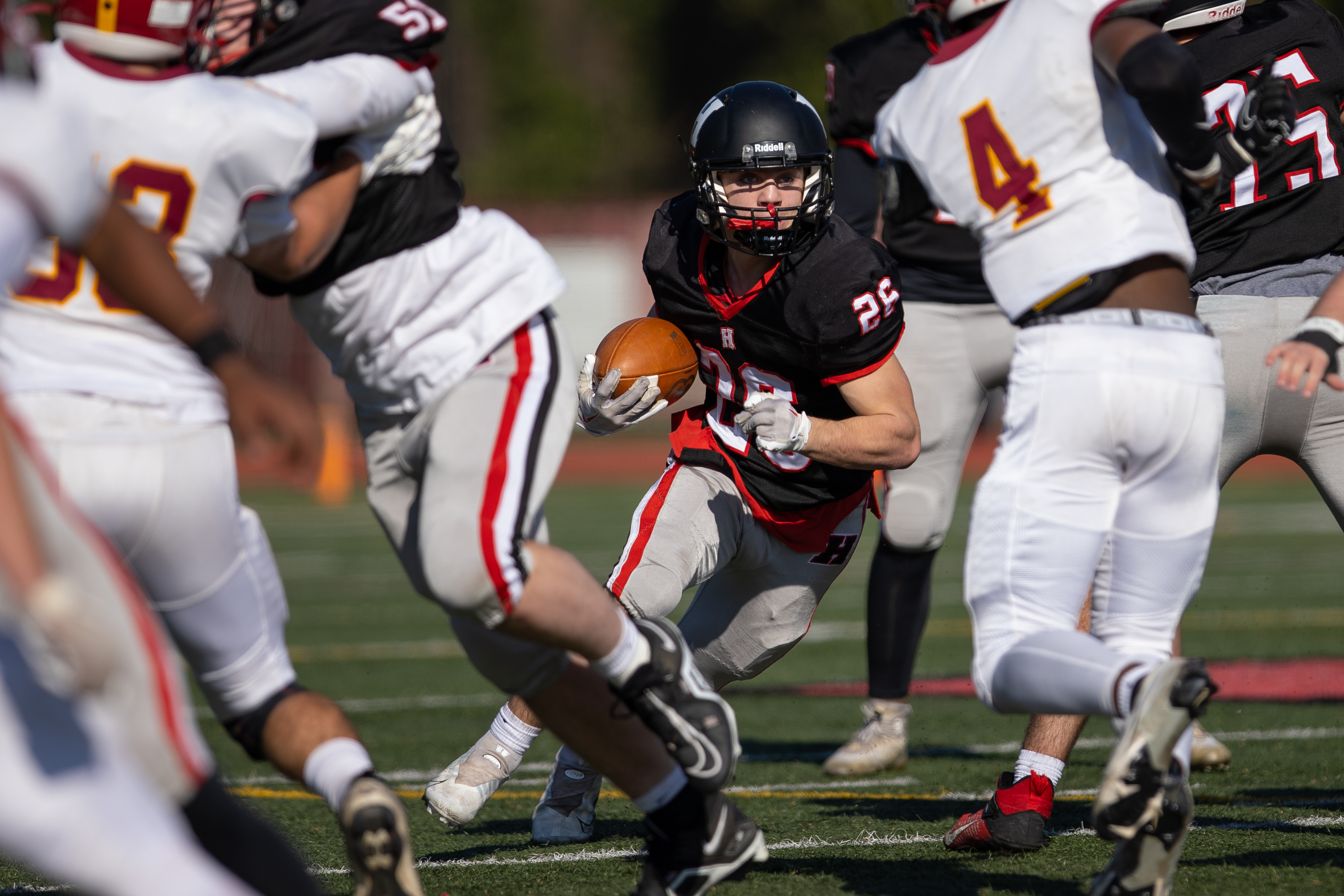 Haddonfield defeats Haddon Heights in annual Thanksgiving Day