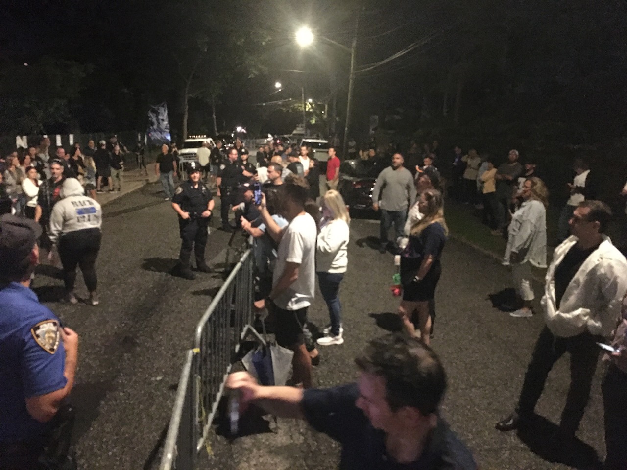 Hundreds show at St. John's Villa on Staten Island