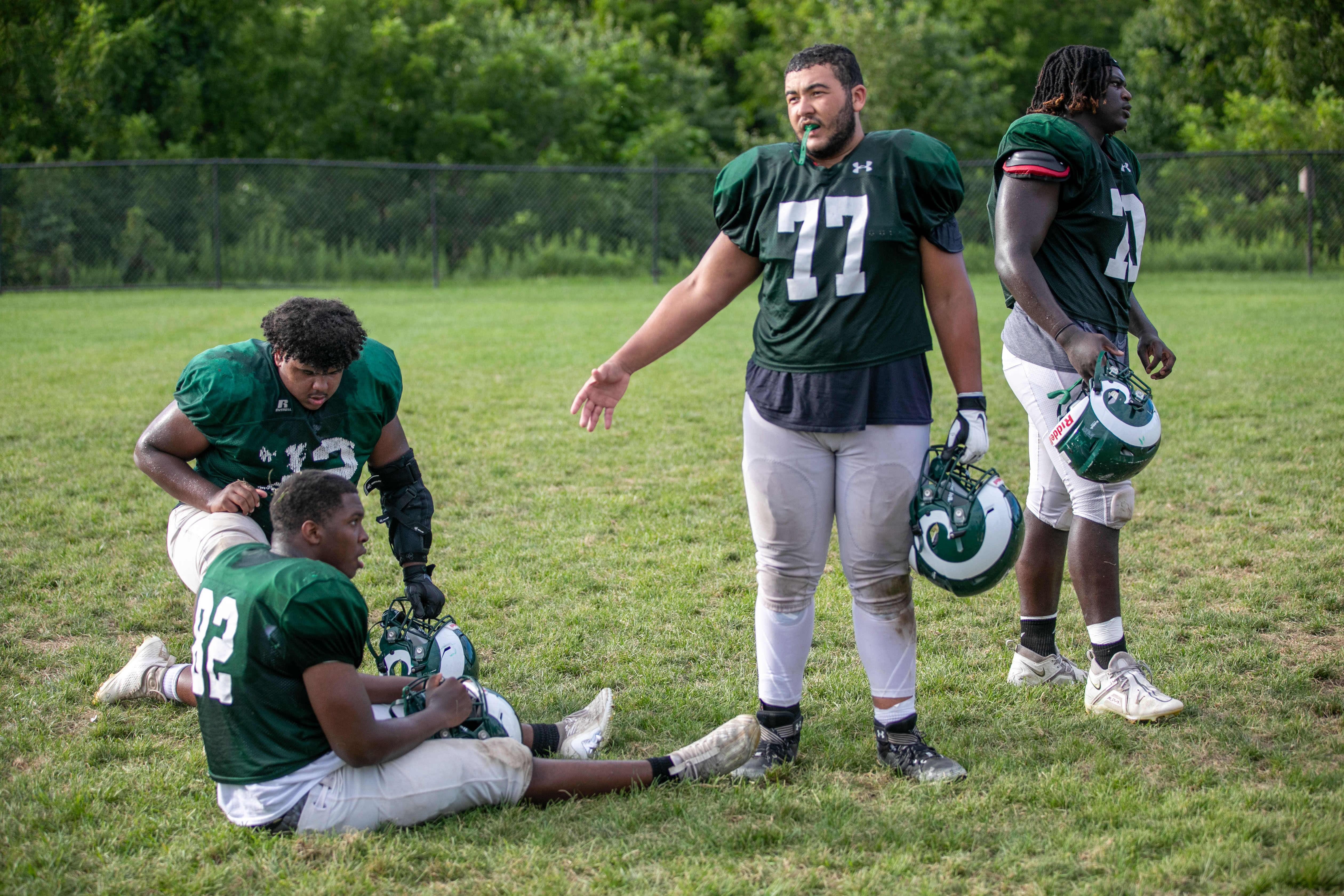 Central Dauphin football practice - pennlive.com