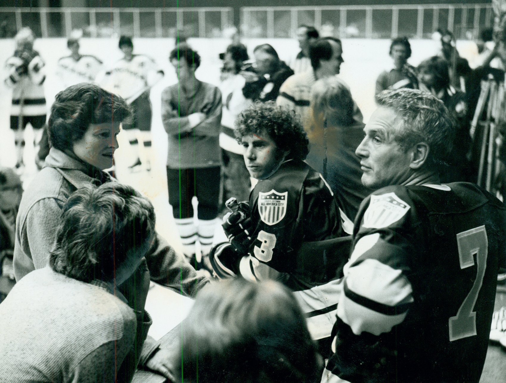 Paul Newman (Reggie Dunlop) was - The Making of Slap Shot