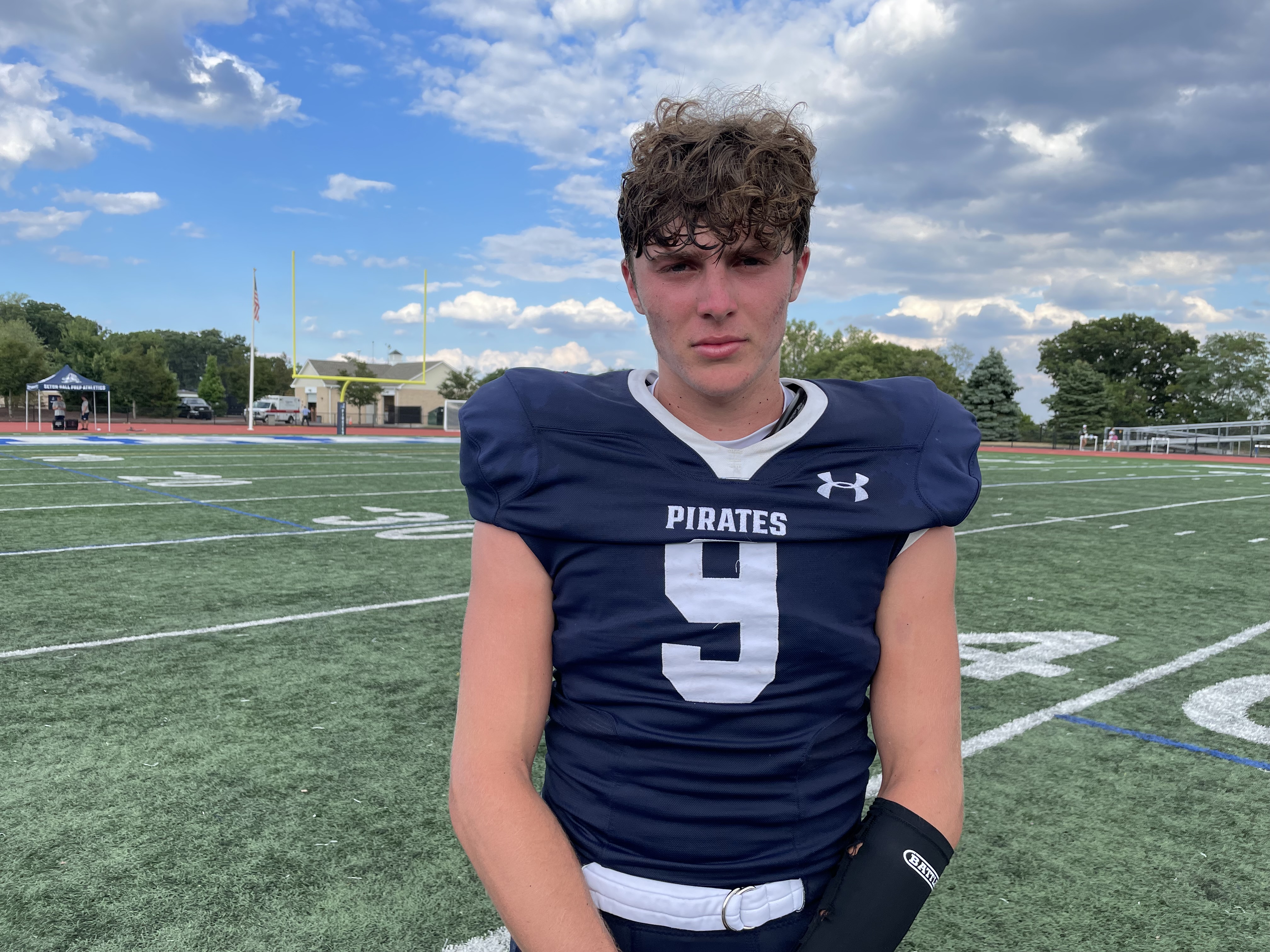 Ryan Trafford '24 Named NY Jets Player of the Week - Delbarton Athletics