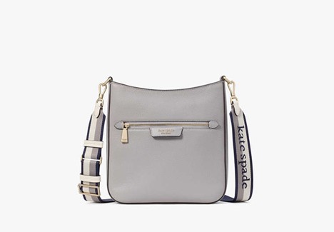 New Kate Spade All Day Large Zip-Top Tote Crossgrain Leather