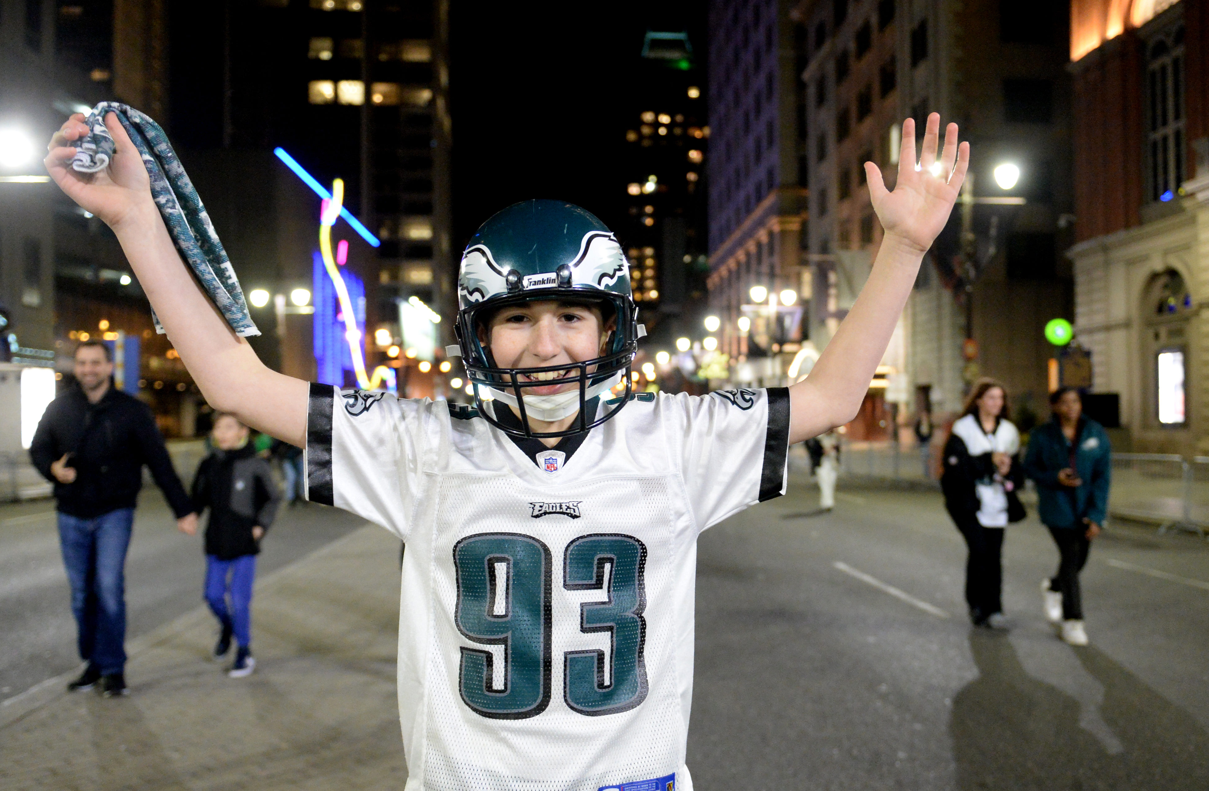 Philadelphia Eagles celebrate NFC Championship, Jan. 29, 2023 