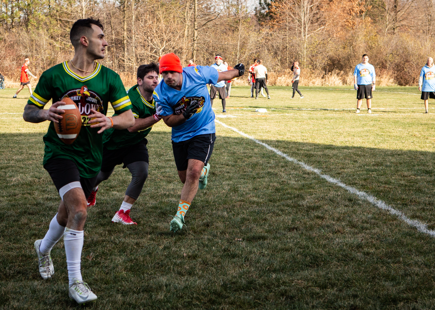 Annual Turkey Bowl Funny Thanksgiving Day Football Rugby Gift | Essential  T-Shirt