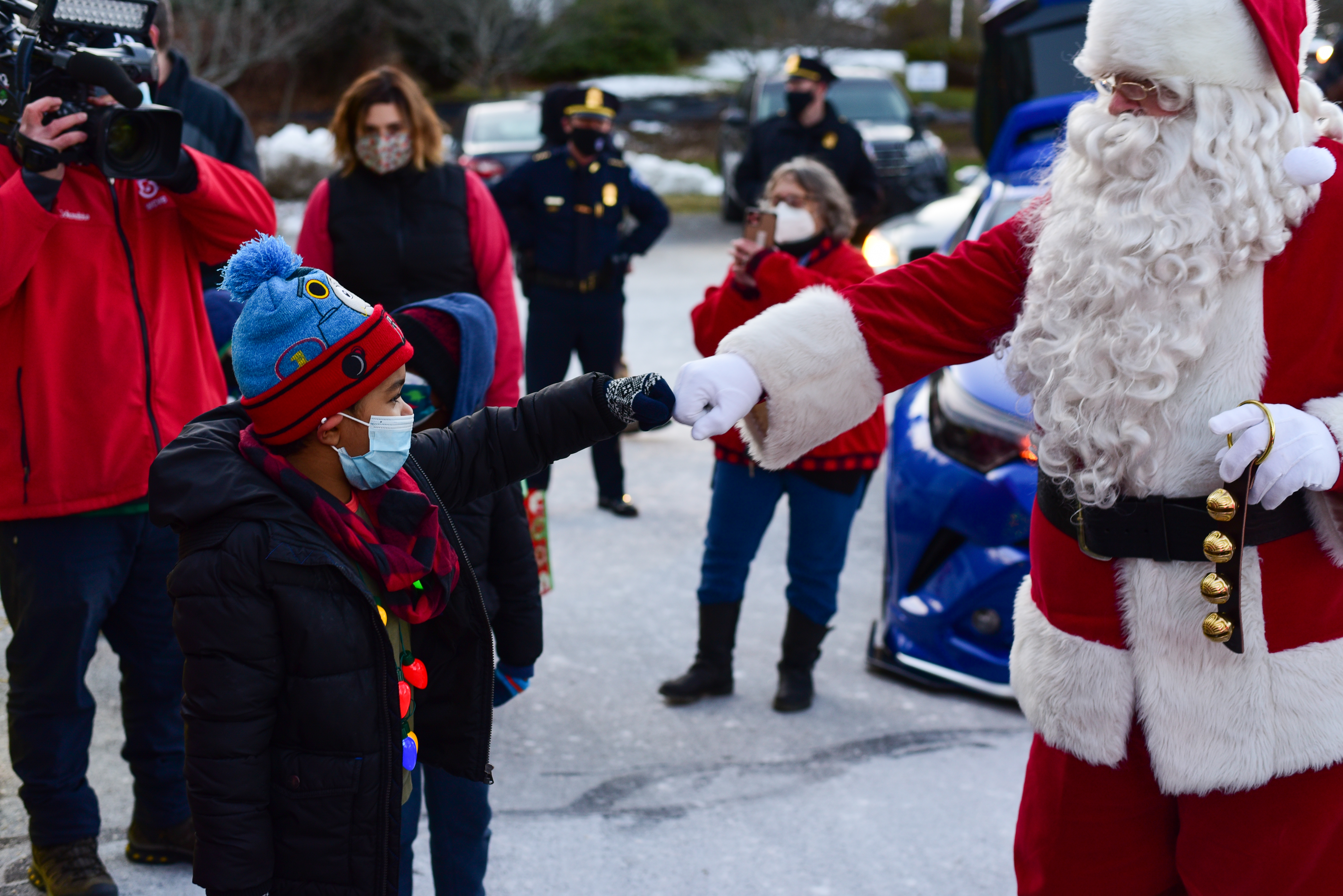 Donate a toy to borrow an ugly Christmas sweater