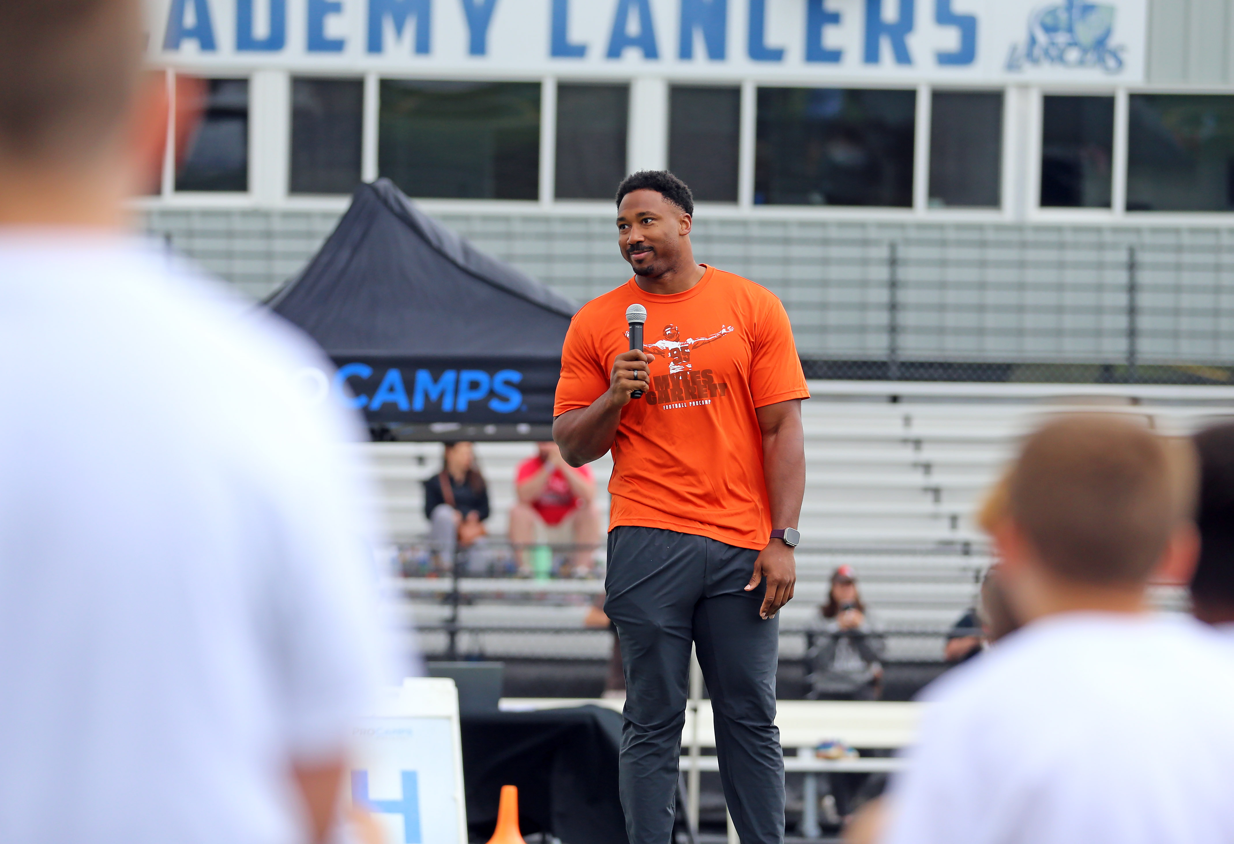 PHOTOS: Myles Garrett Youth Football Camp, June 27, 2023 – News-Herald