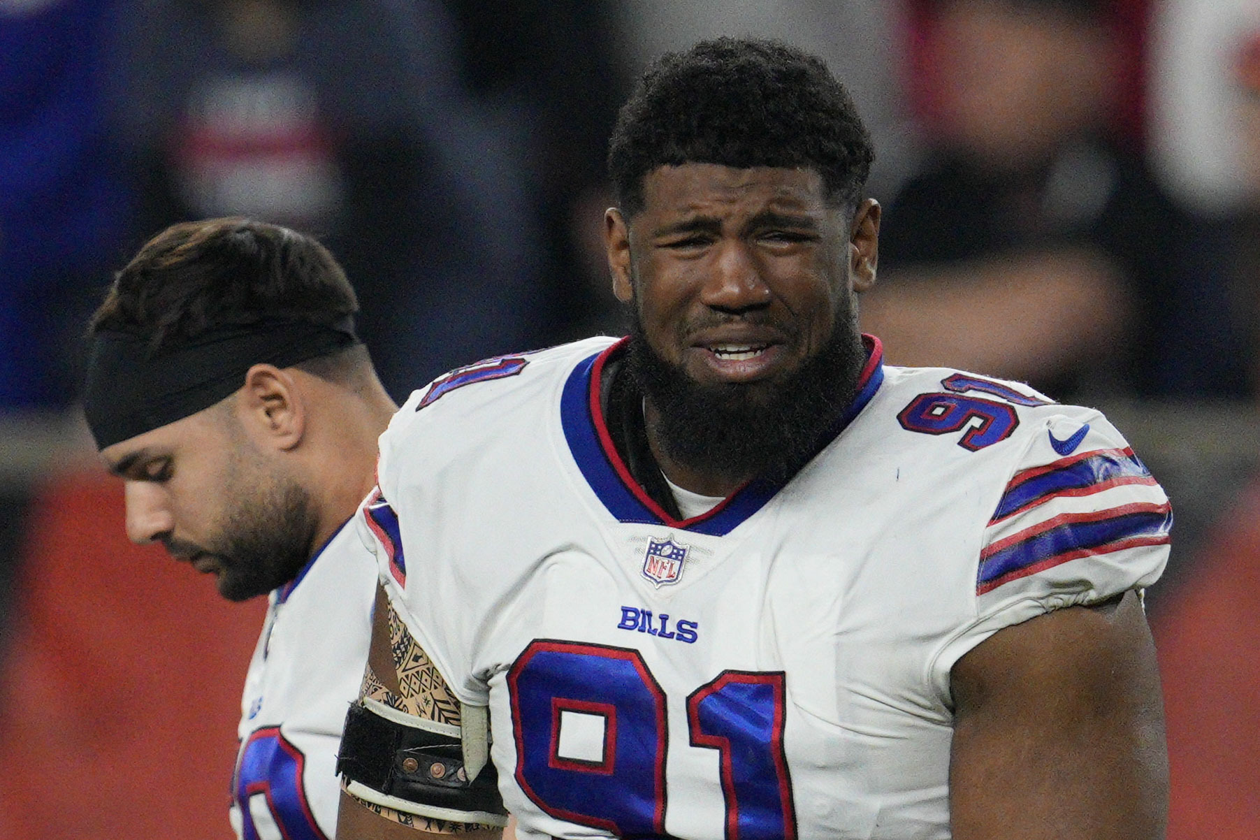 Former Bills react to Damar Hamlin injury