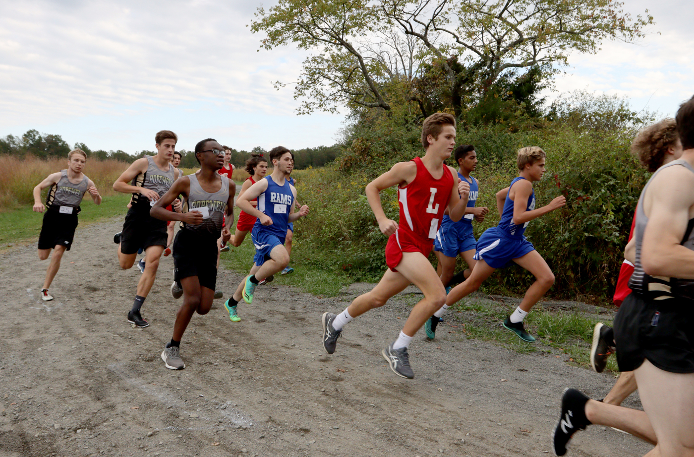 High School Boys and Girls Cross Country Meet held at Reed Bryan Farm