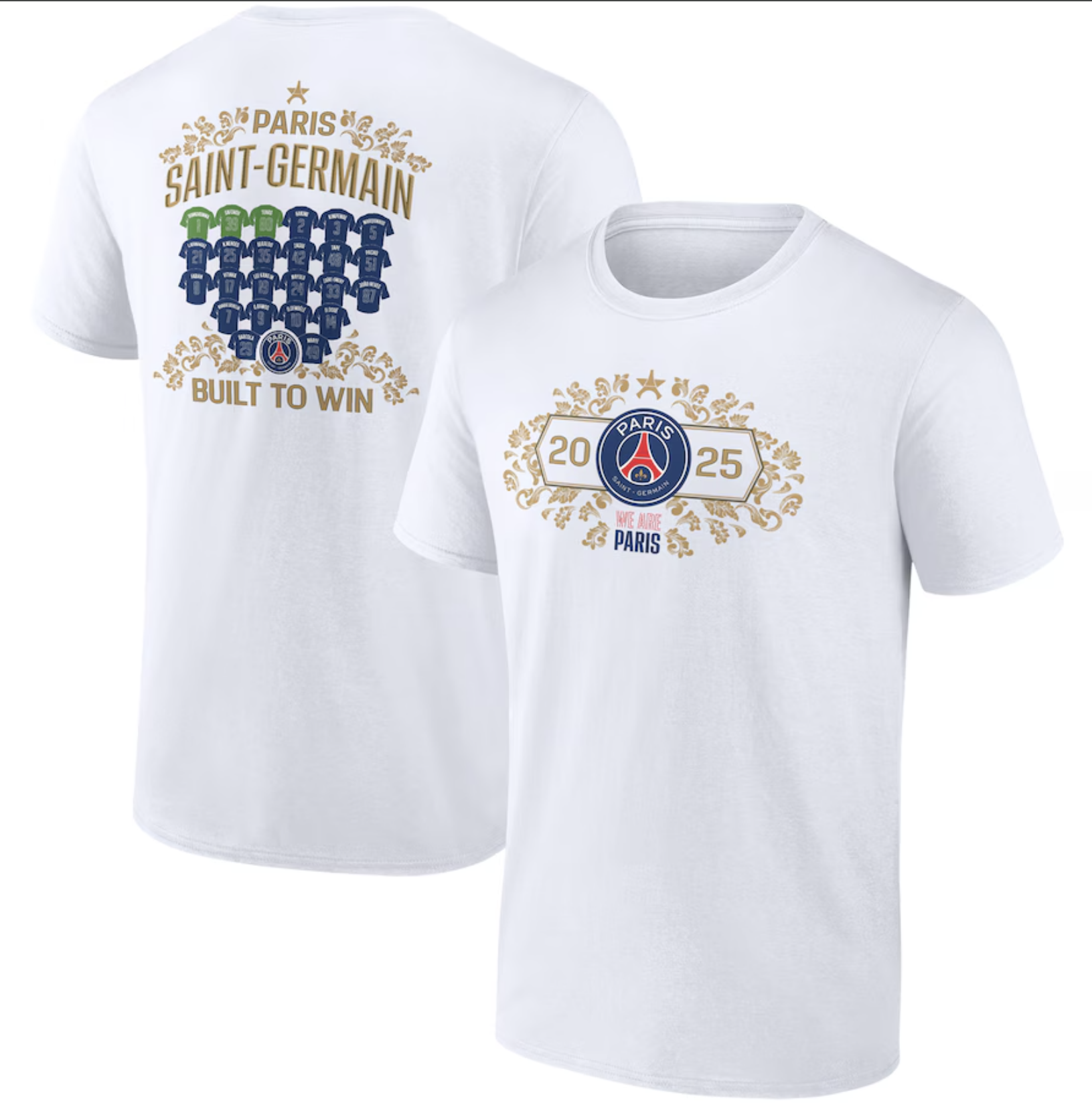 Where to buy brand new PSG apparel following its 2025-25 UEFA 