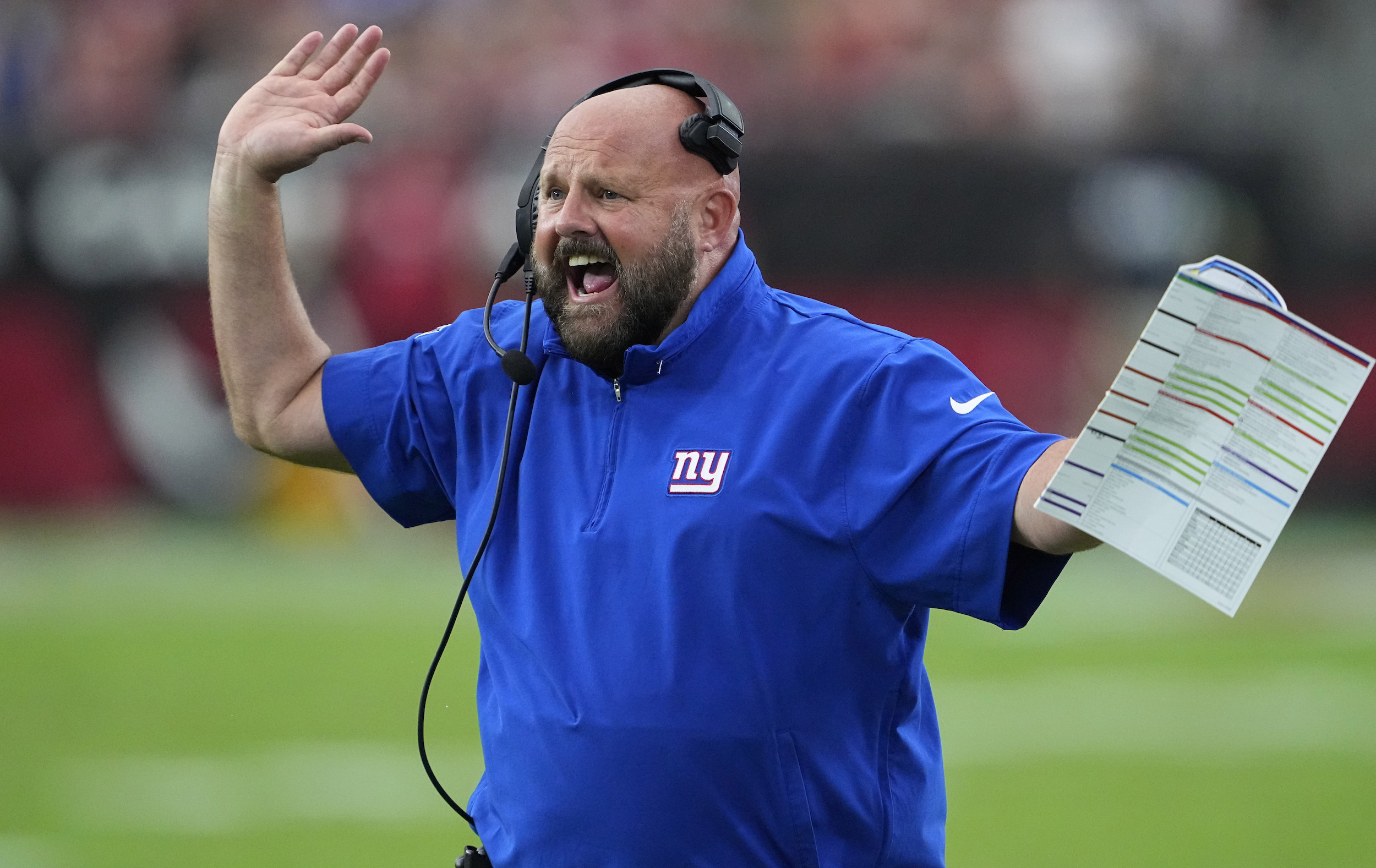 Giants' Brian Daboll says he did not take over play calling in Week 2