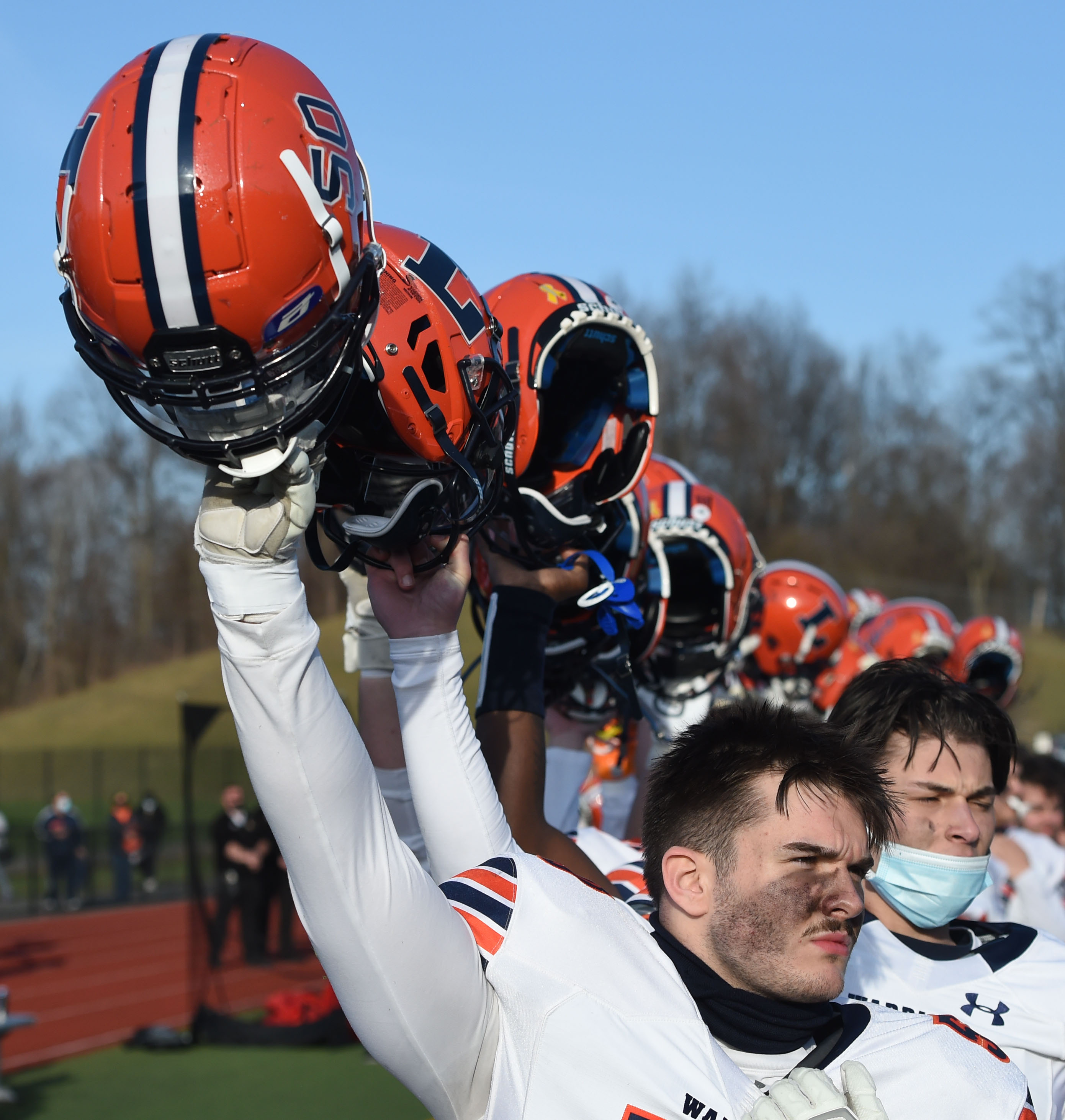 Liverpool football visits Corcoran High School
