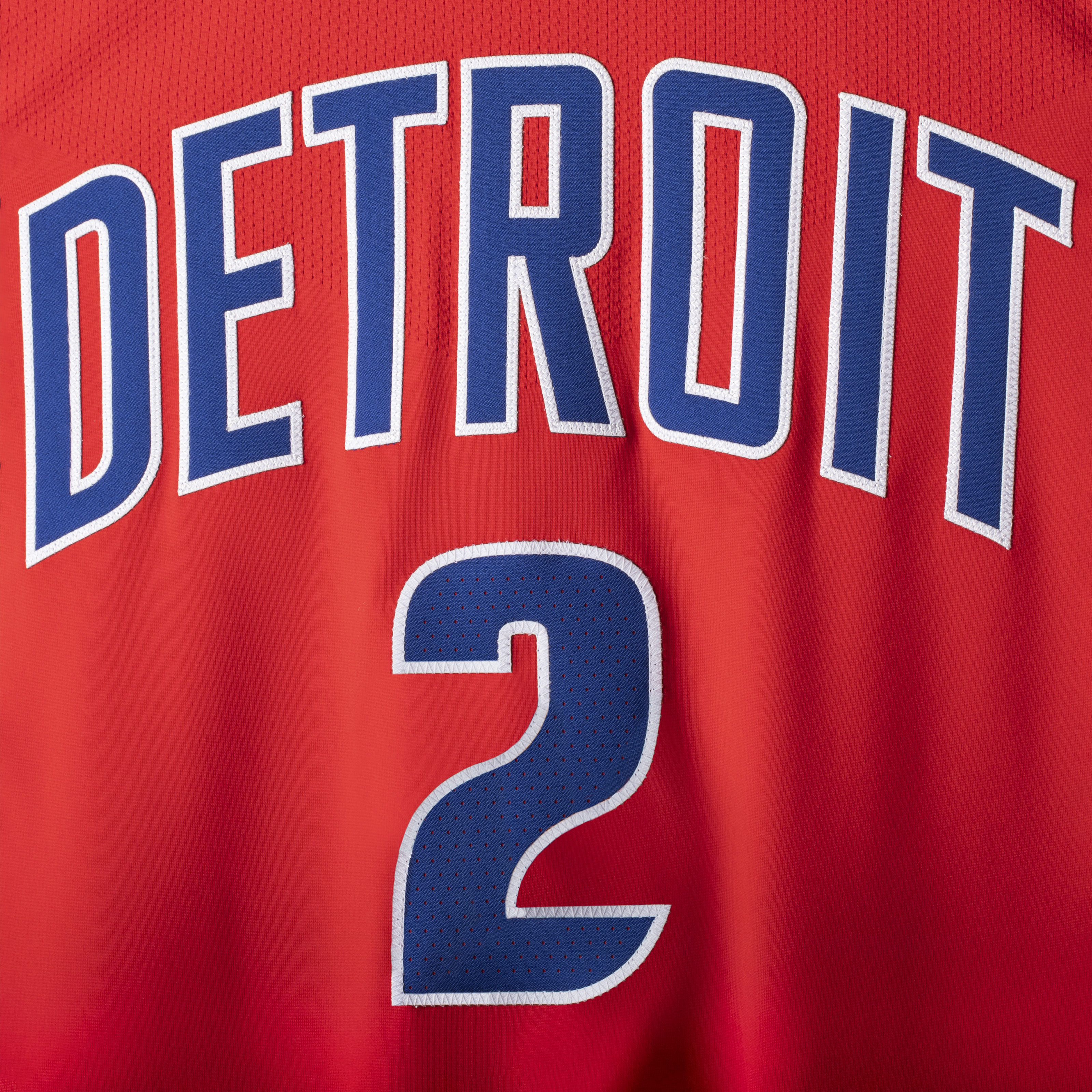 detroit pistons jersey red