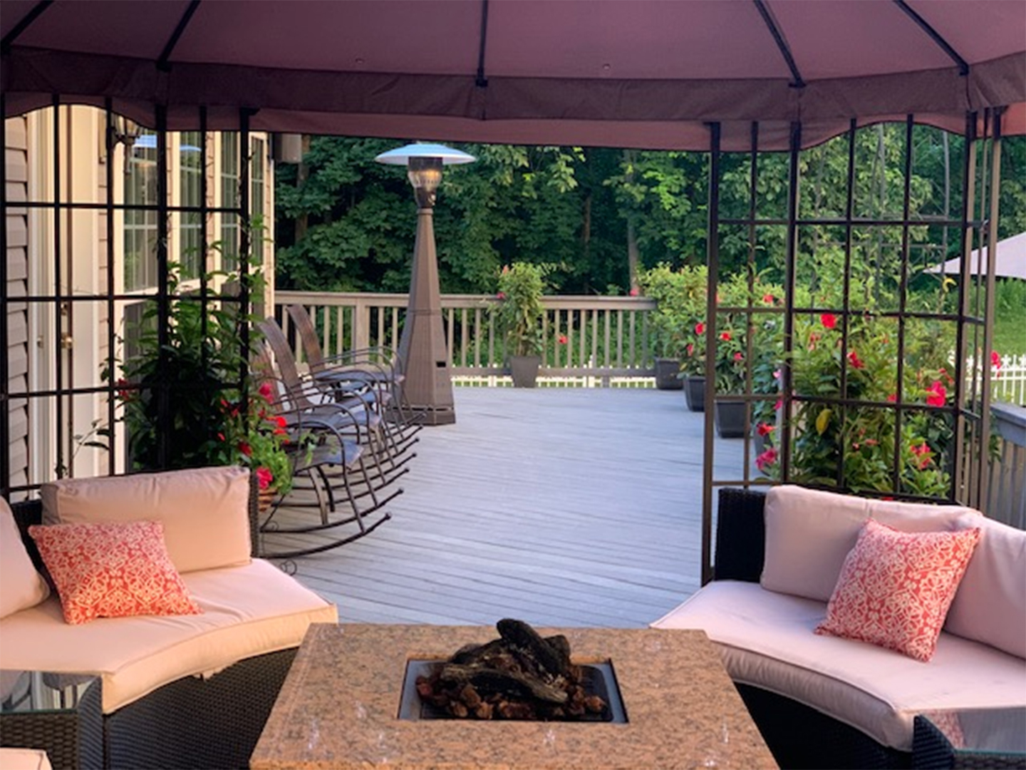 Brick Camillus home sits atop a hill overlooking six acres