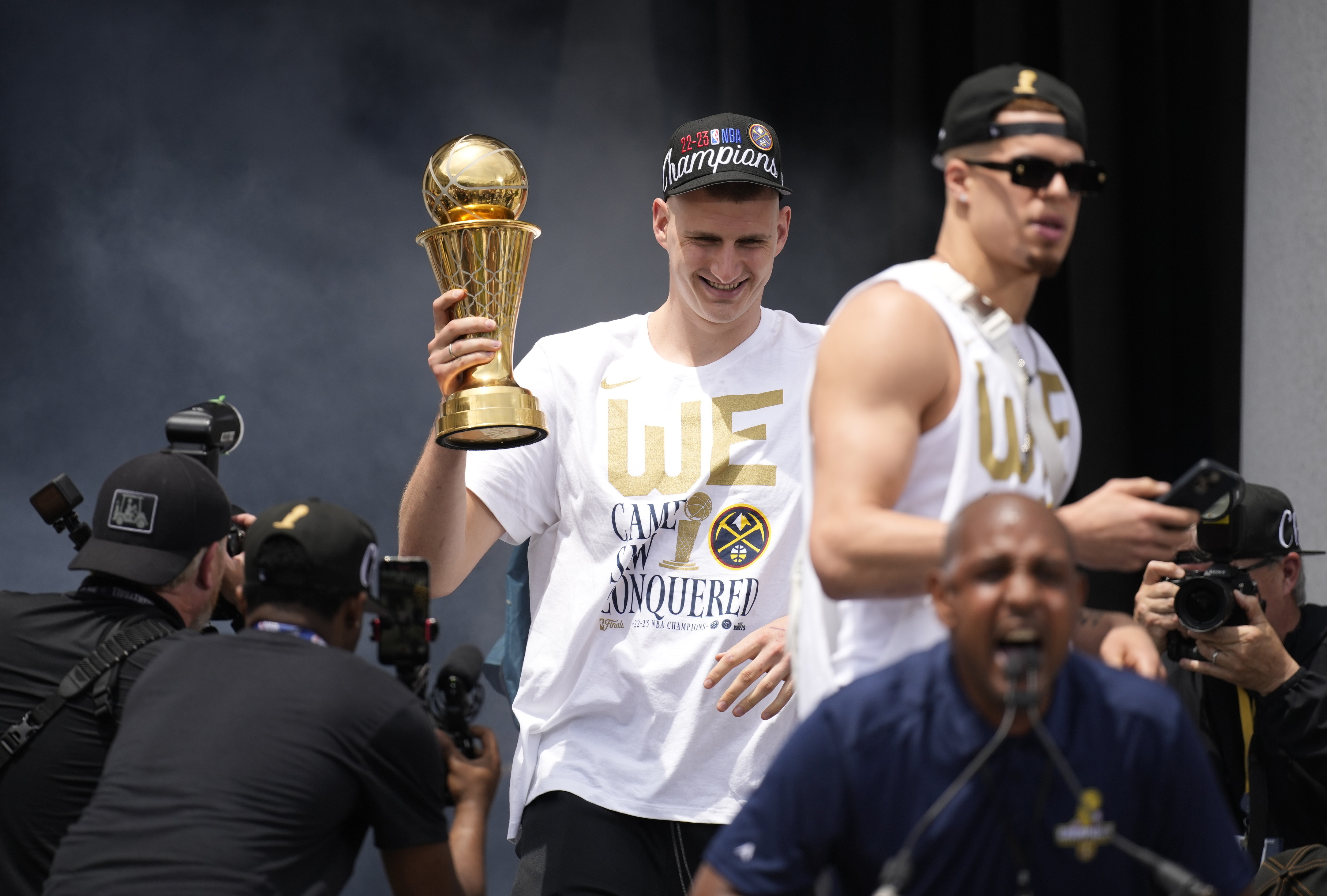 Denver Nuggets' Nikola Jokic locates 'lost' NBA Finals MVP trophy