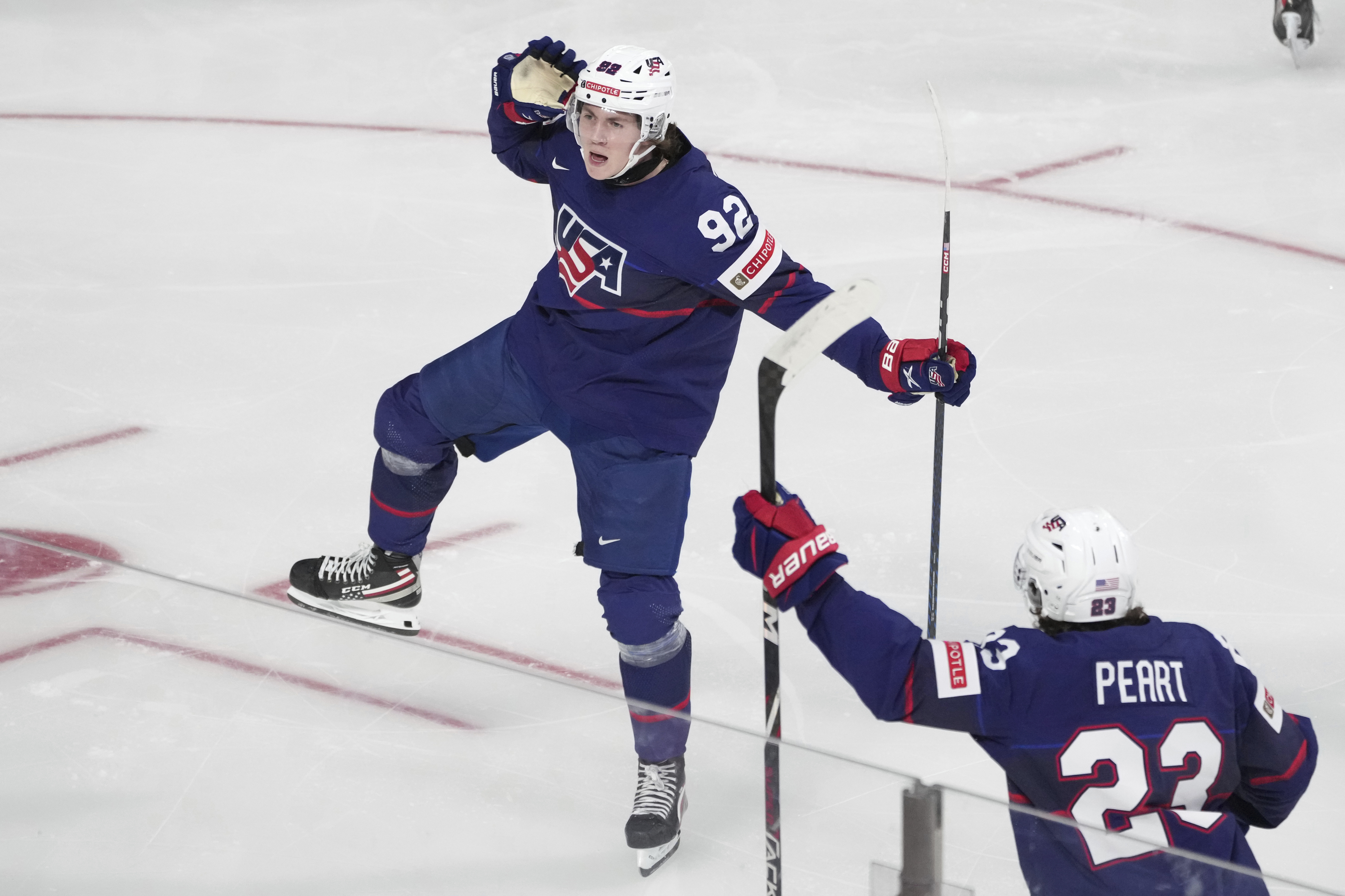 2023 World Juniors: Photos From Team USA's Bronze-Medal Win Over Sweden -  FloHockey
