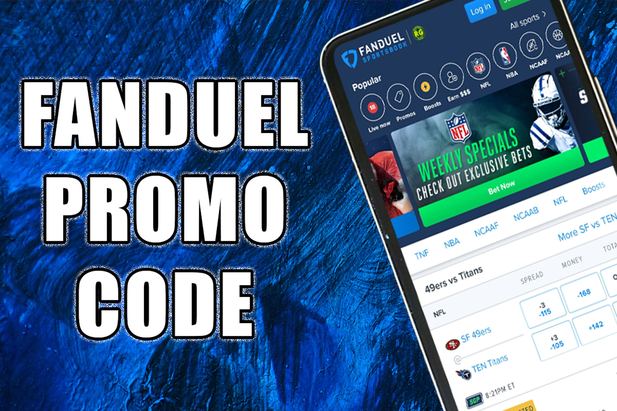 FanDuel Sportsbook Thursday Night Football Promo: Bet $5, Win $75